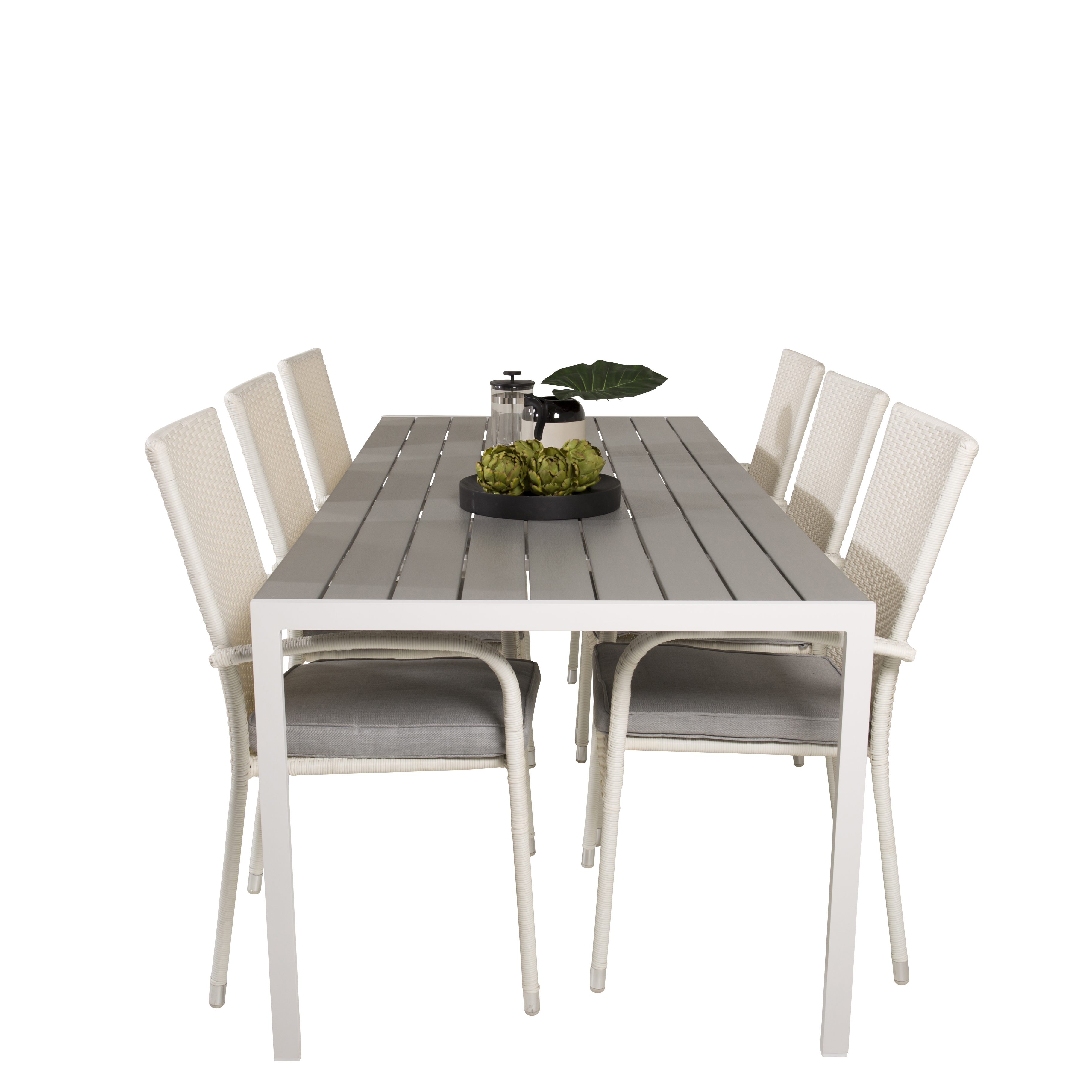 Spisegruppe Venture Home Break med 6 Anna Stoler