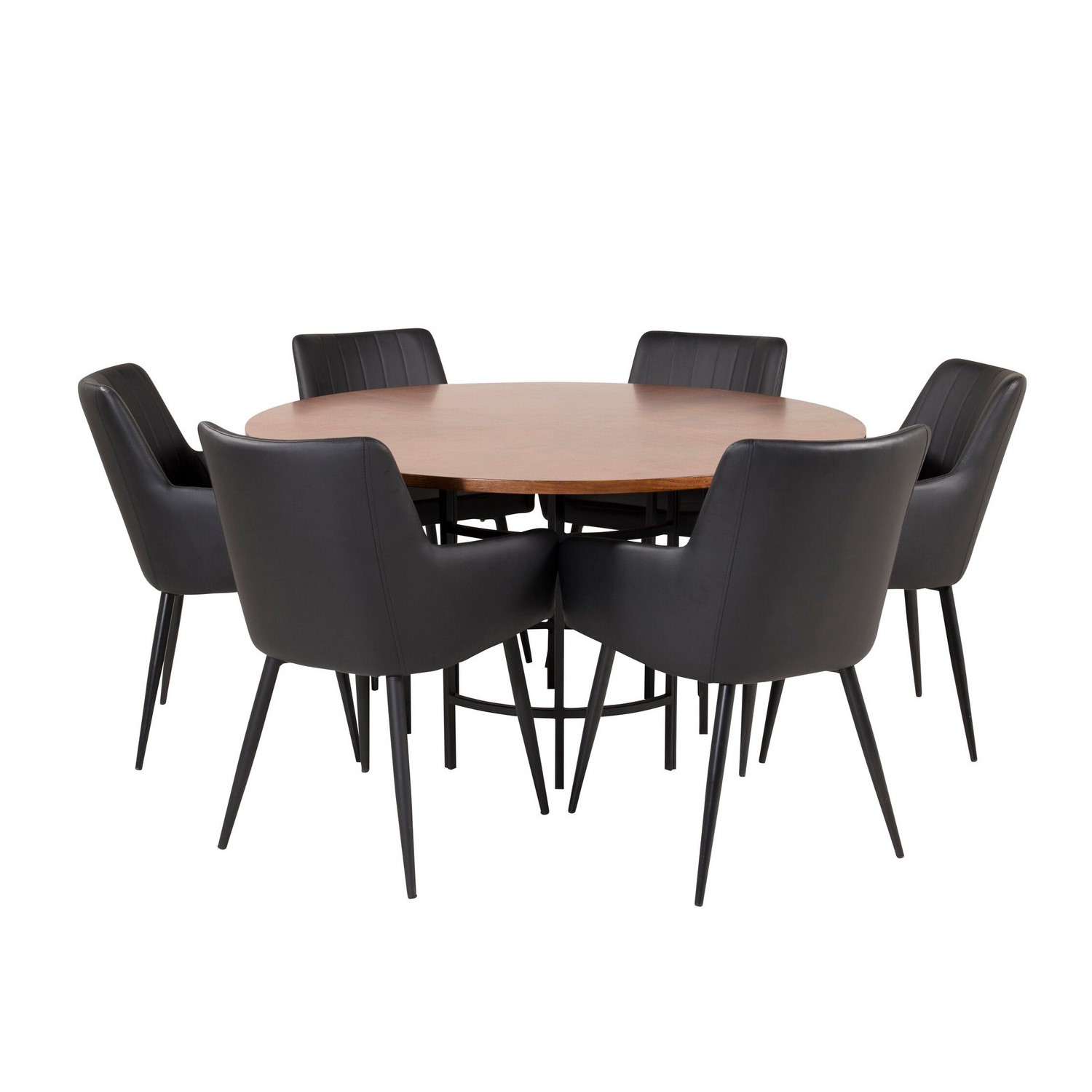 Spisegruppe Venture Home Copenhagen med 6stk Comfort Stoler