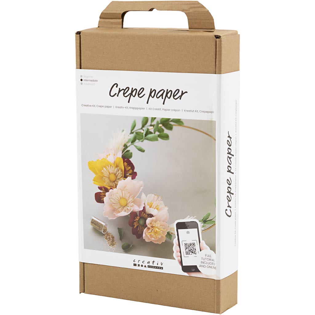 Kreppapir Creativ Company DIY Kit Krans 105 g