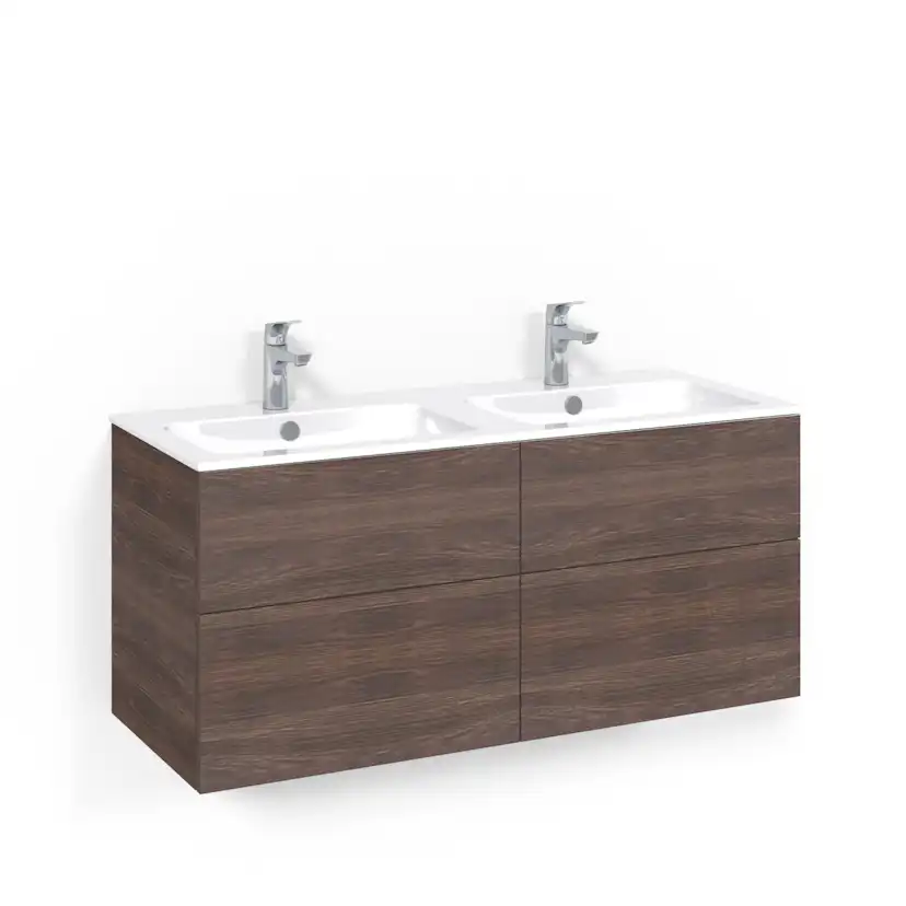 Servantskap Macro Design Crown Plain med Dobbel Servant