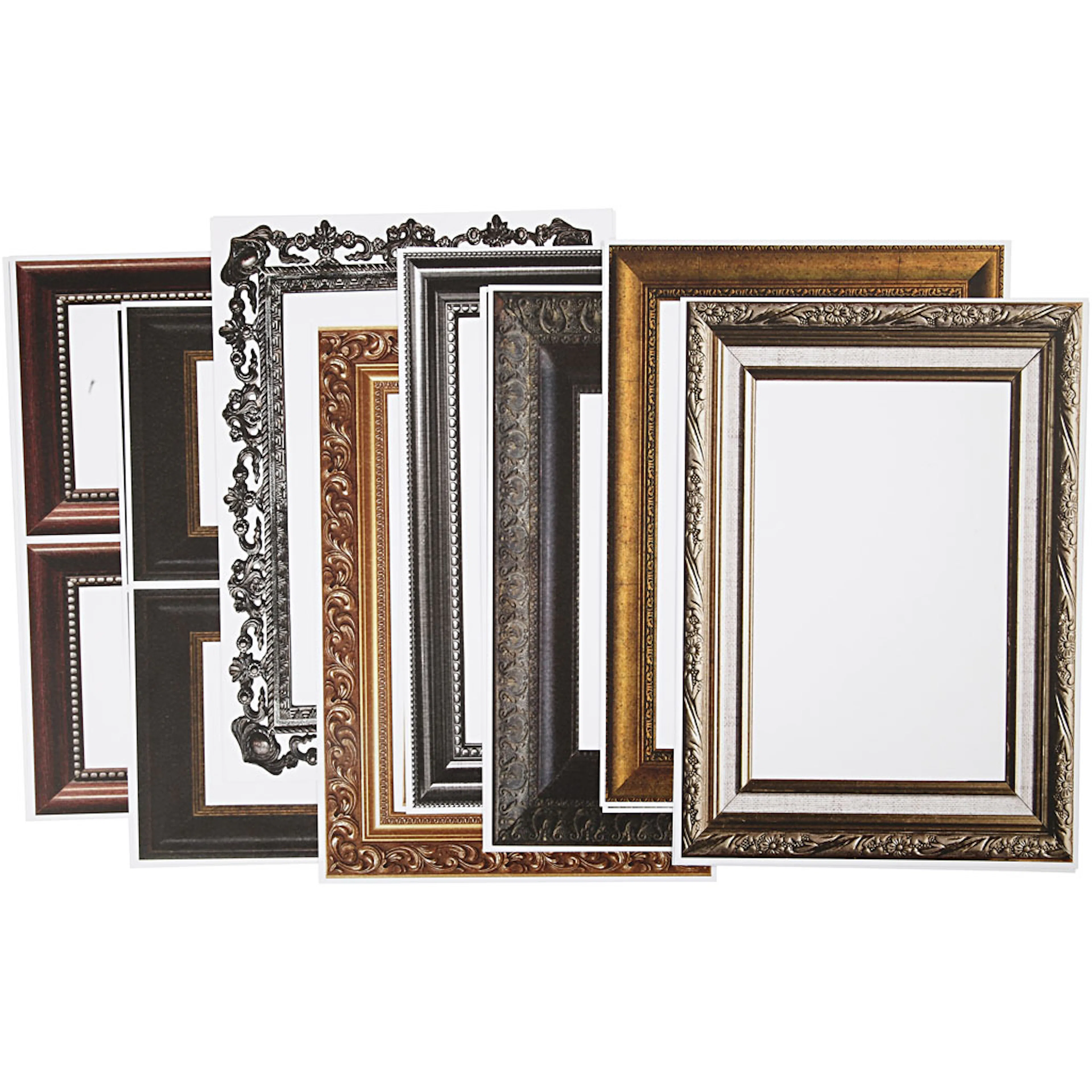 Ramme Creativ Company Metallicfarger 16 AssArk/1 Pk