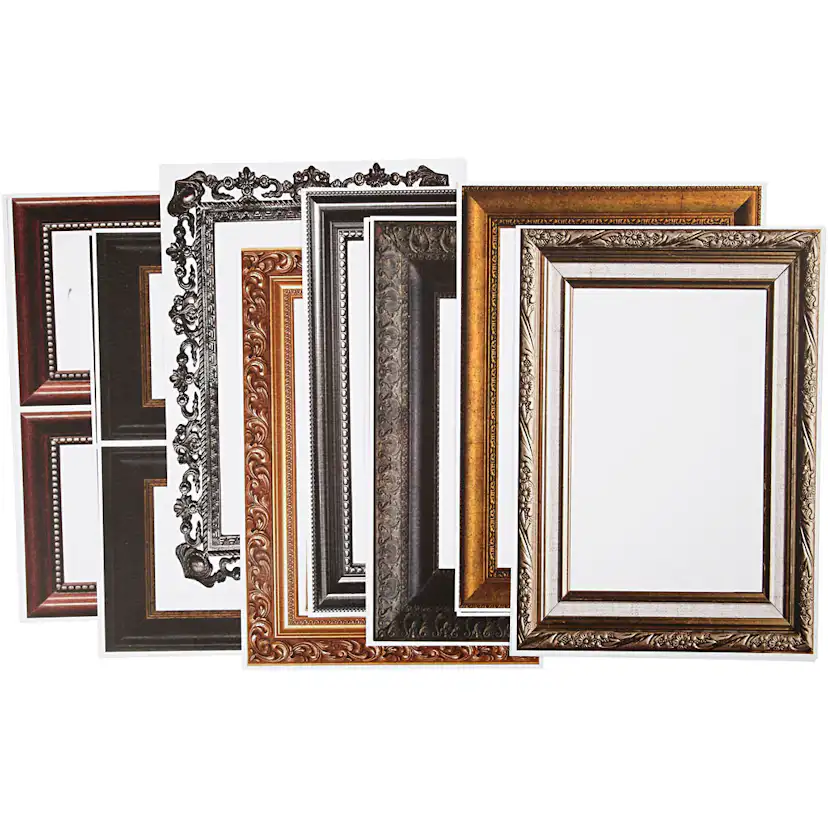Ramme Creativ Company Metallicfarger 16 AssArk/1 Pk