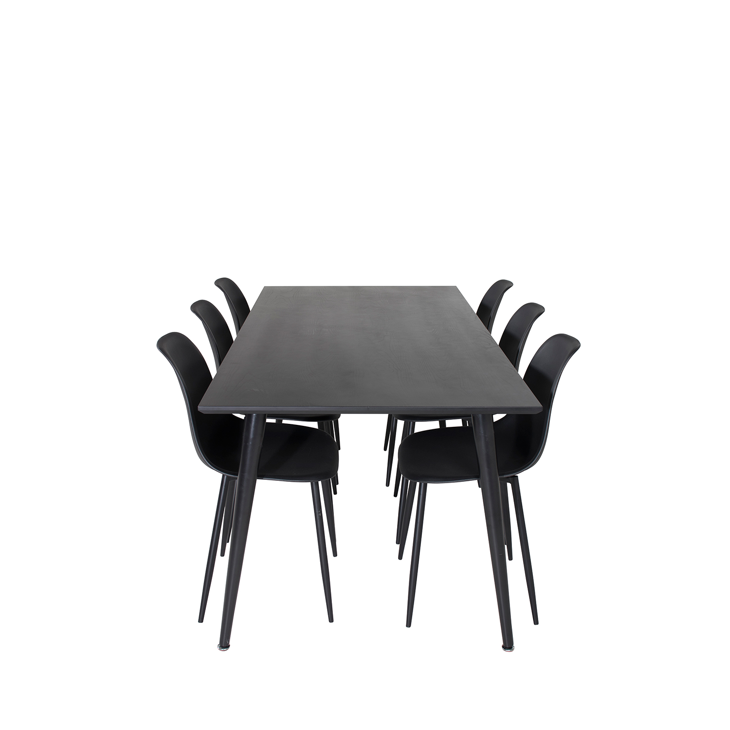 Spisegruppe Venture Home Dipp med 6 Polar Plast Stoler