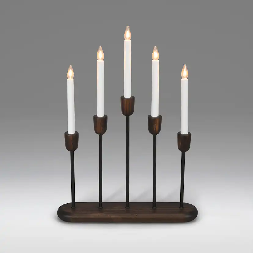 Adventstake Gnosjö Konstsmide 5 LED