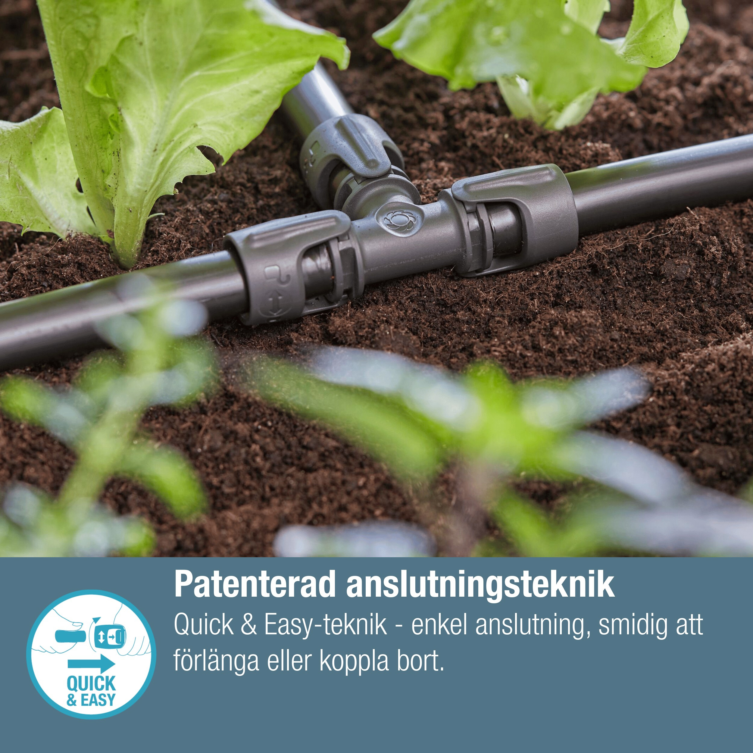 T-kobling Gardena Micro-Drip 13 mm (1/2")