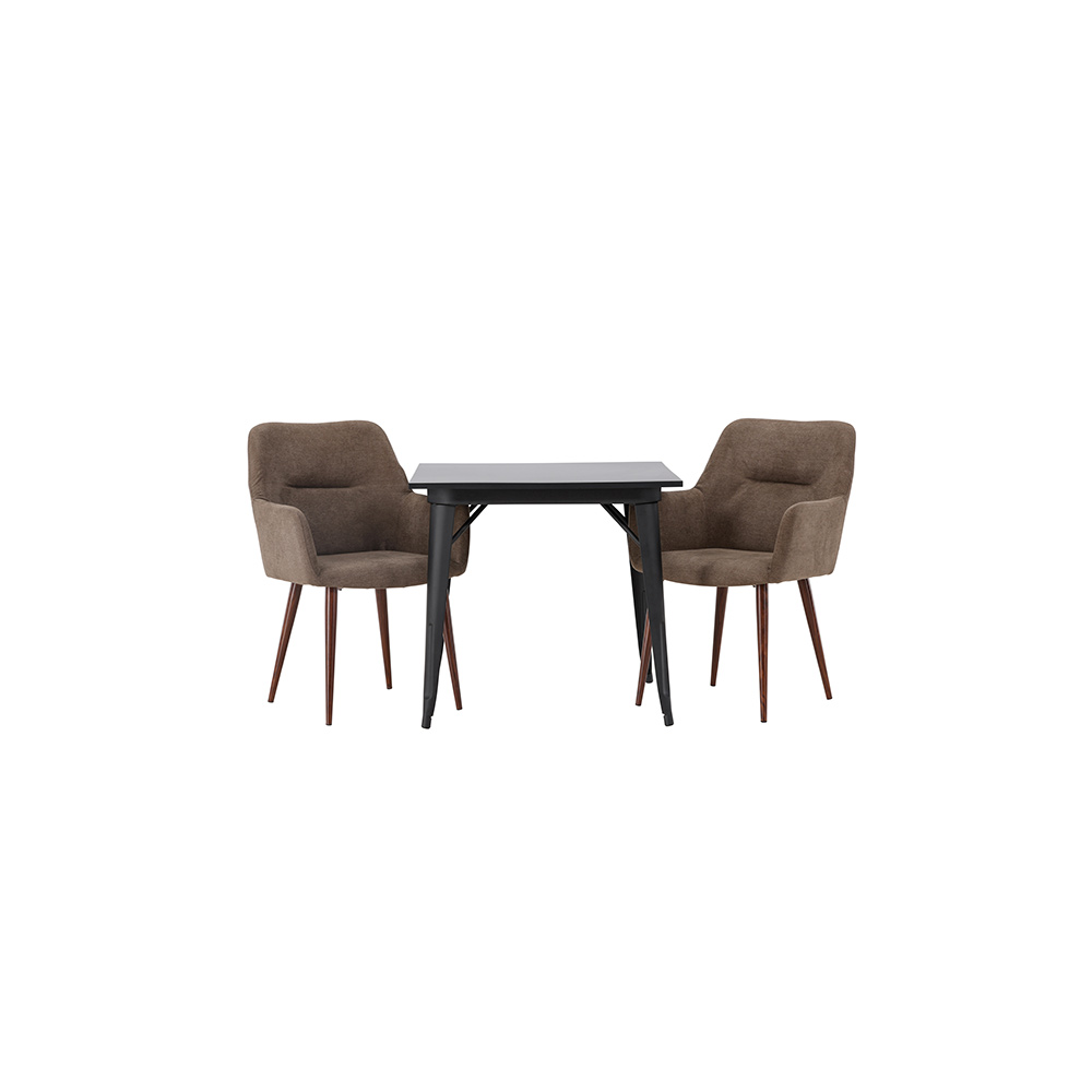 Spisegruppe Venture Home Tempe med 2 stk Tomorrow Stoler