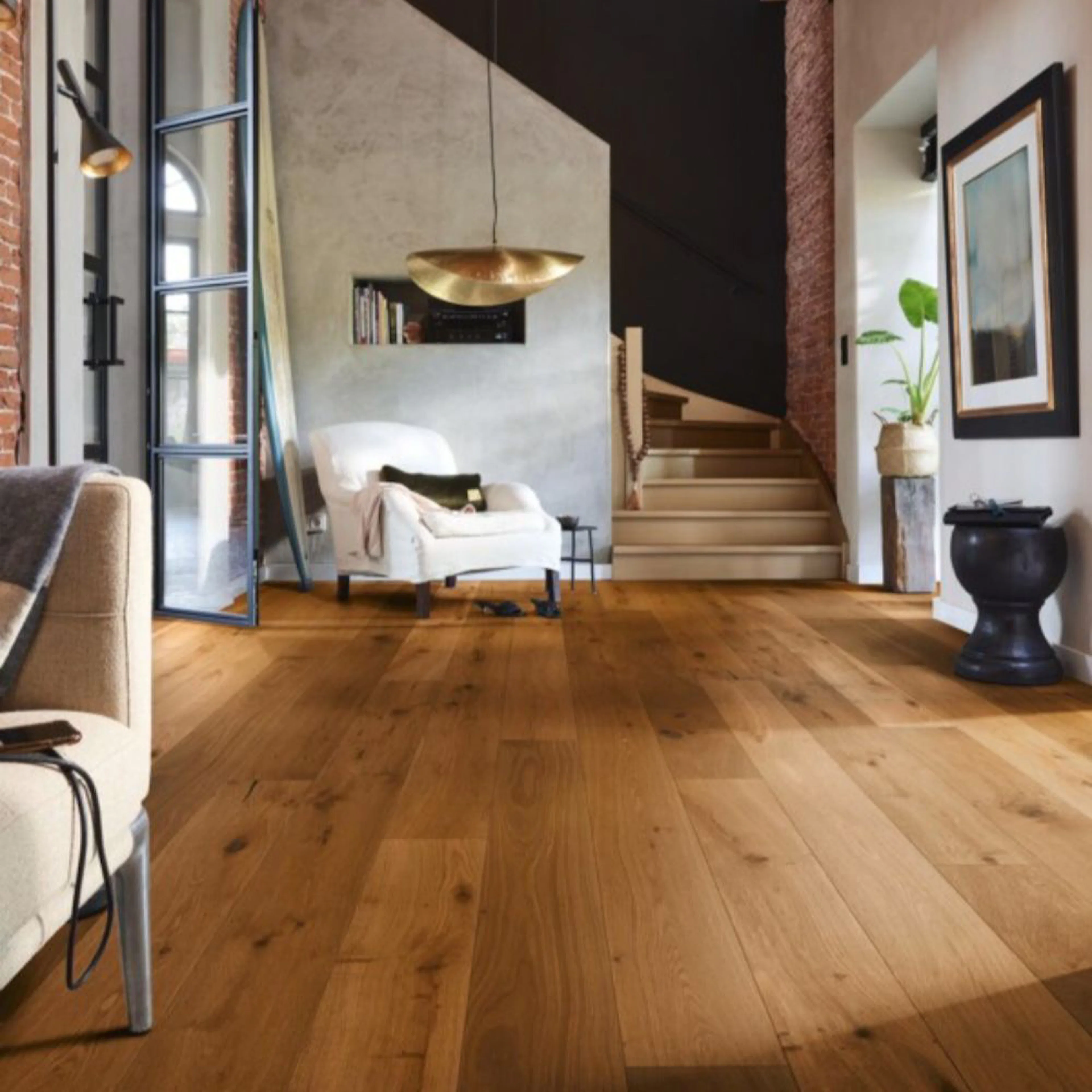 Parkettgolv MeisterParquet. longlife PD 400 Authentic steamed oak 09026