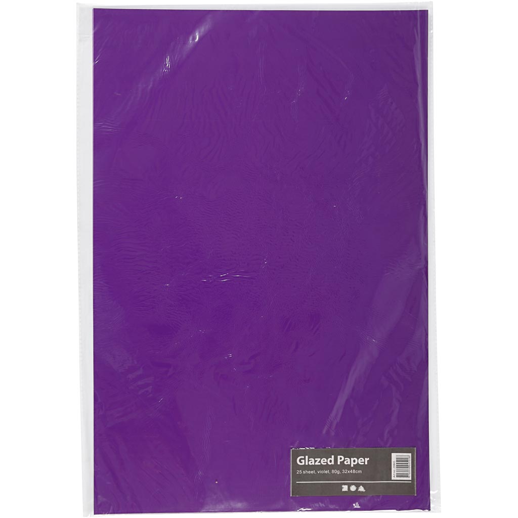 Glanspapir Creativ Company 32x48 cm 25 Ark/1 Pk