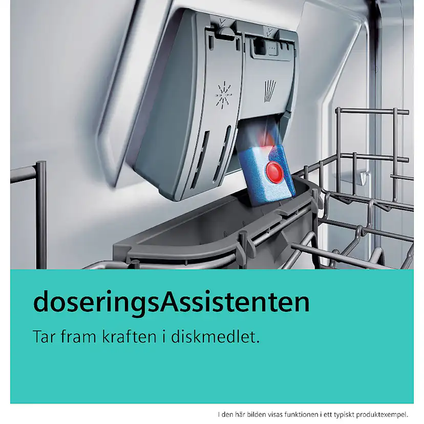 Underbygd Oppvaskmaskin Siemens iQ500 SN15ZW01CS Vit med Smart Uppkoppling
