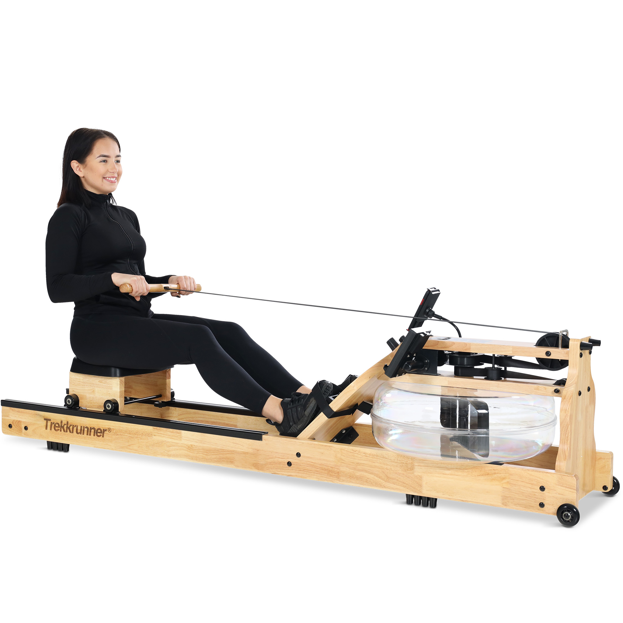 Romaskin Trekkrunner med Vannmotstand | Massiv eik | TR020