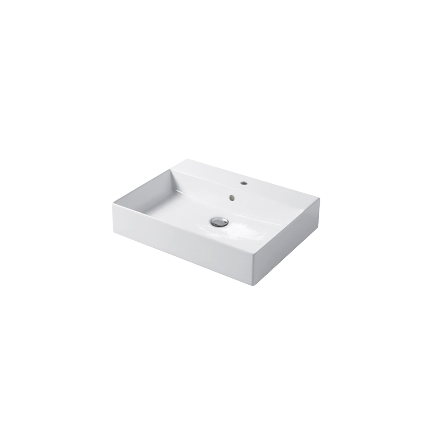 Enkelhandfat Miller Badrum Bloc Porslin