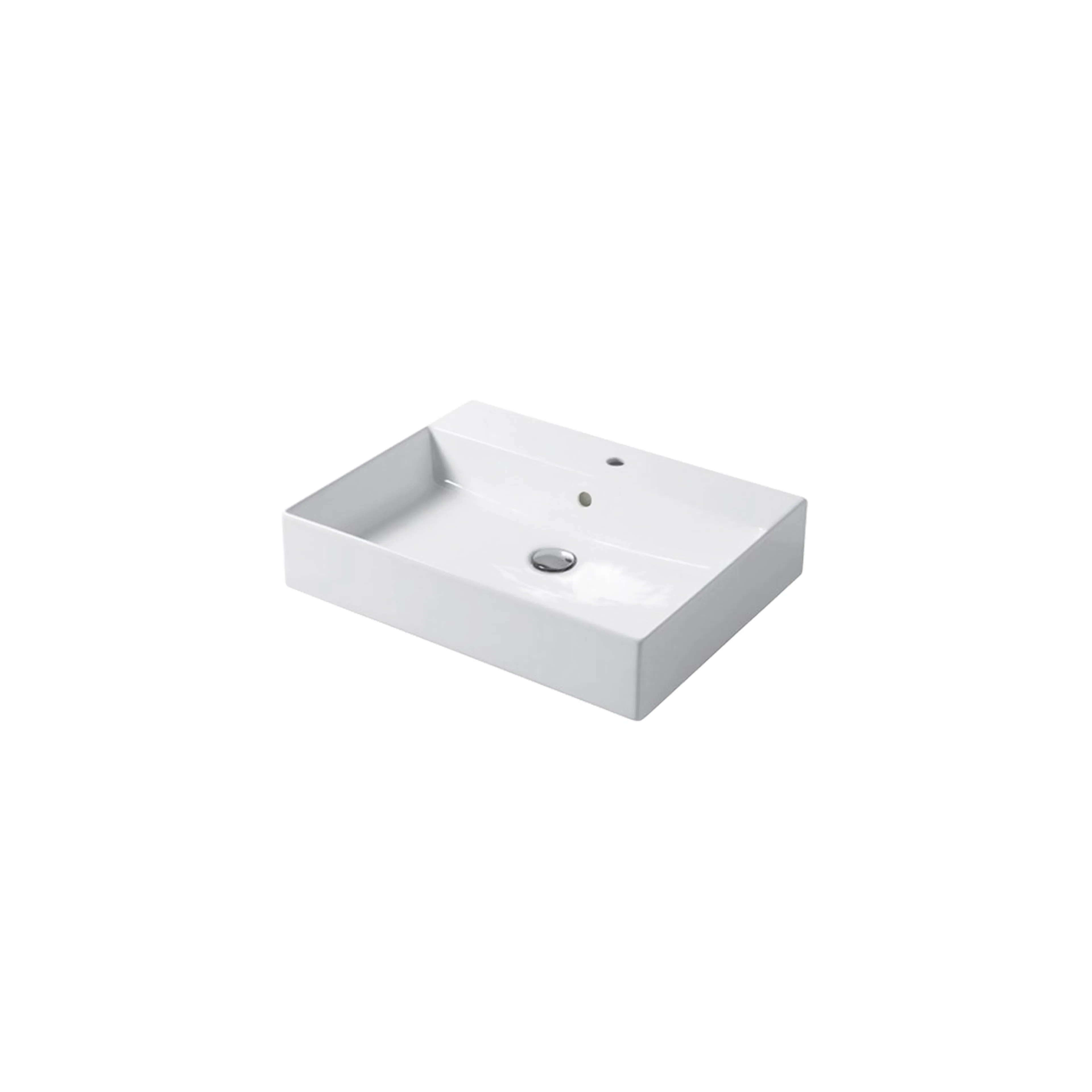 Handfat Bloc 60 Matt Vit Bredd: 604 mm, Vit Matt