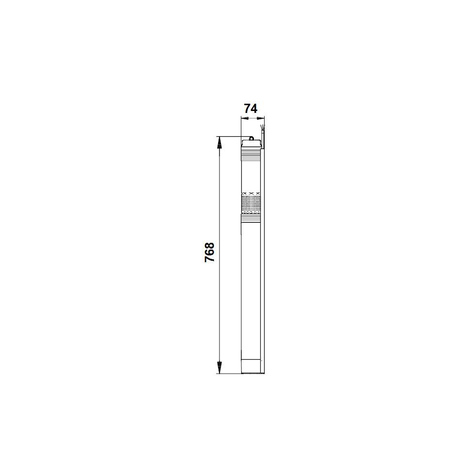 Dybdegrunnspumpe Grundfos SQE2