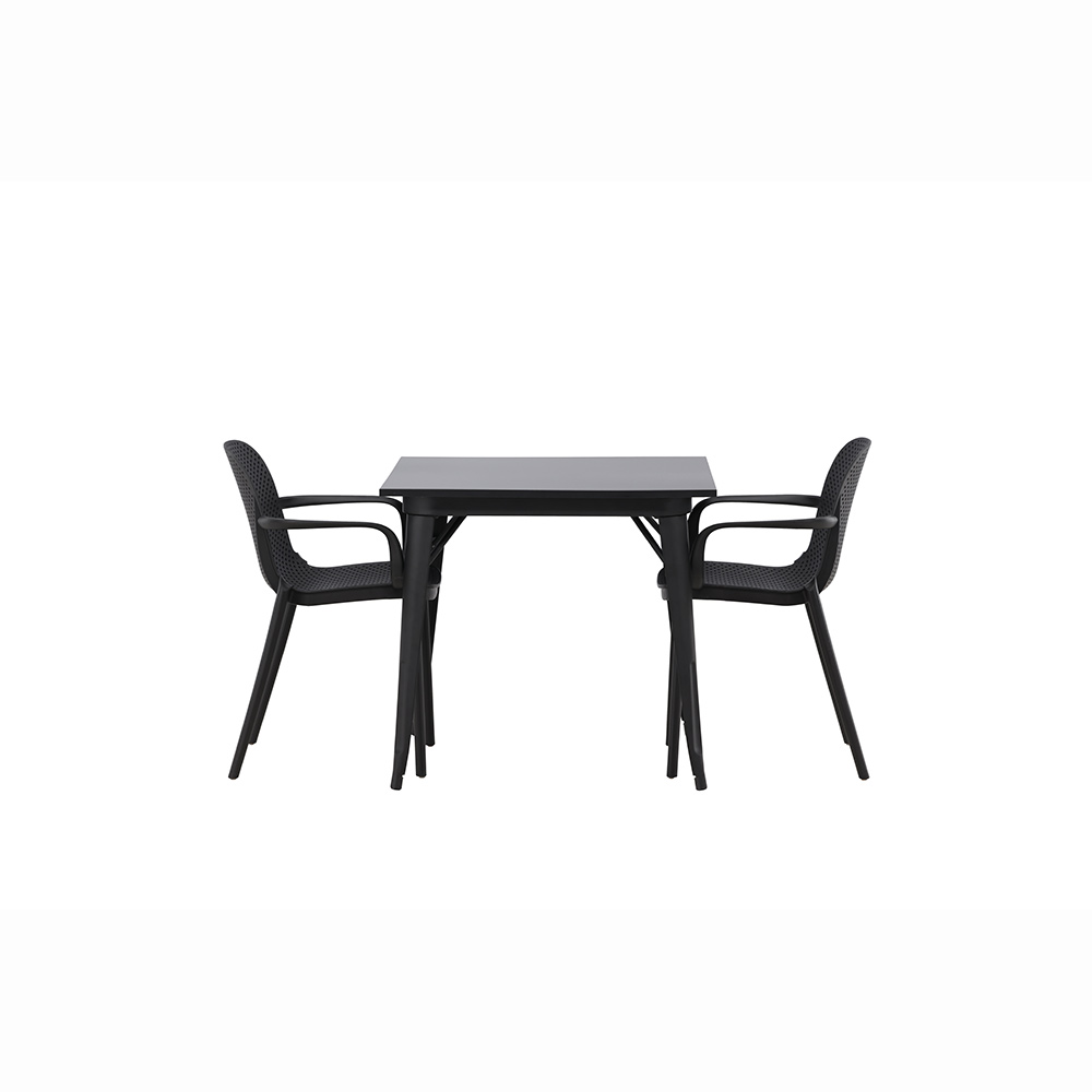 Spisegruppe Venture Home Tempe med 2 Baltimore Stoler
