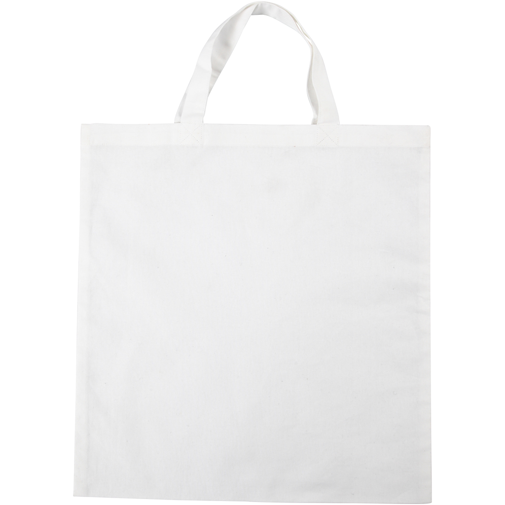 Mulepose Creativ Company Hvit 38x42 cm 130 1 stk