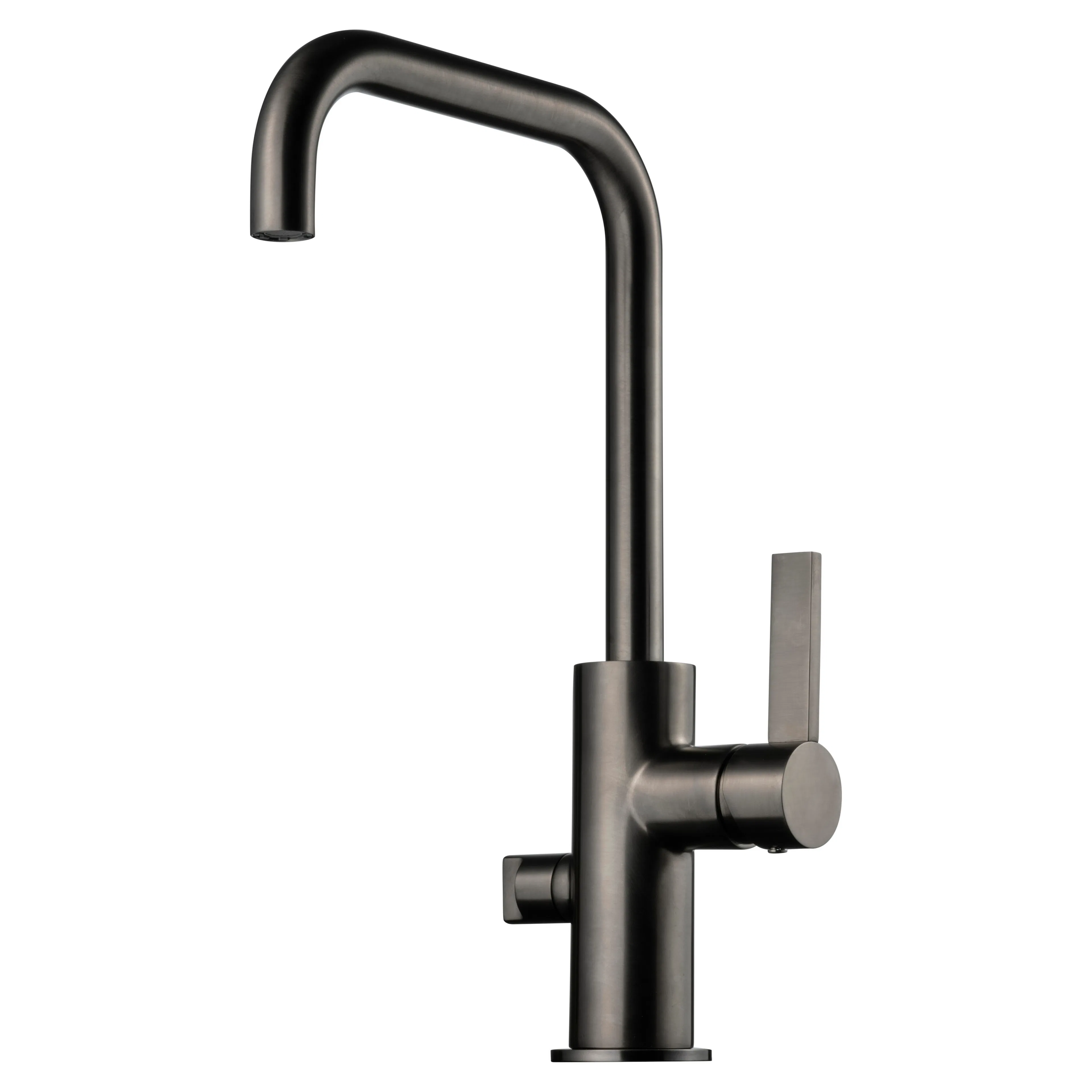 Børstet Black Chrome