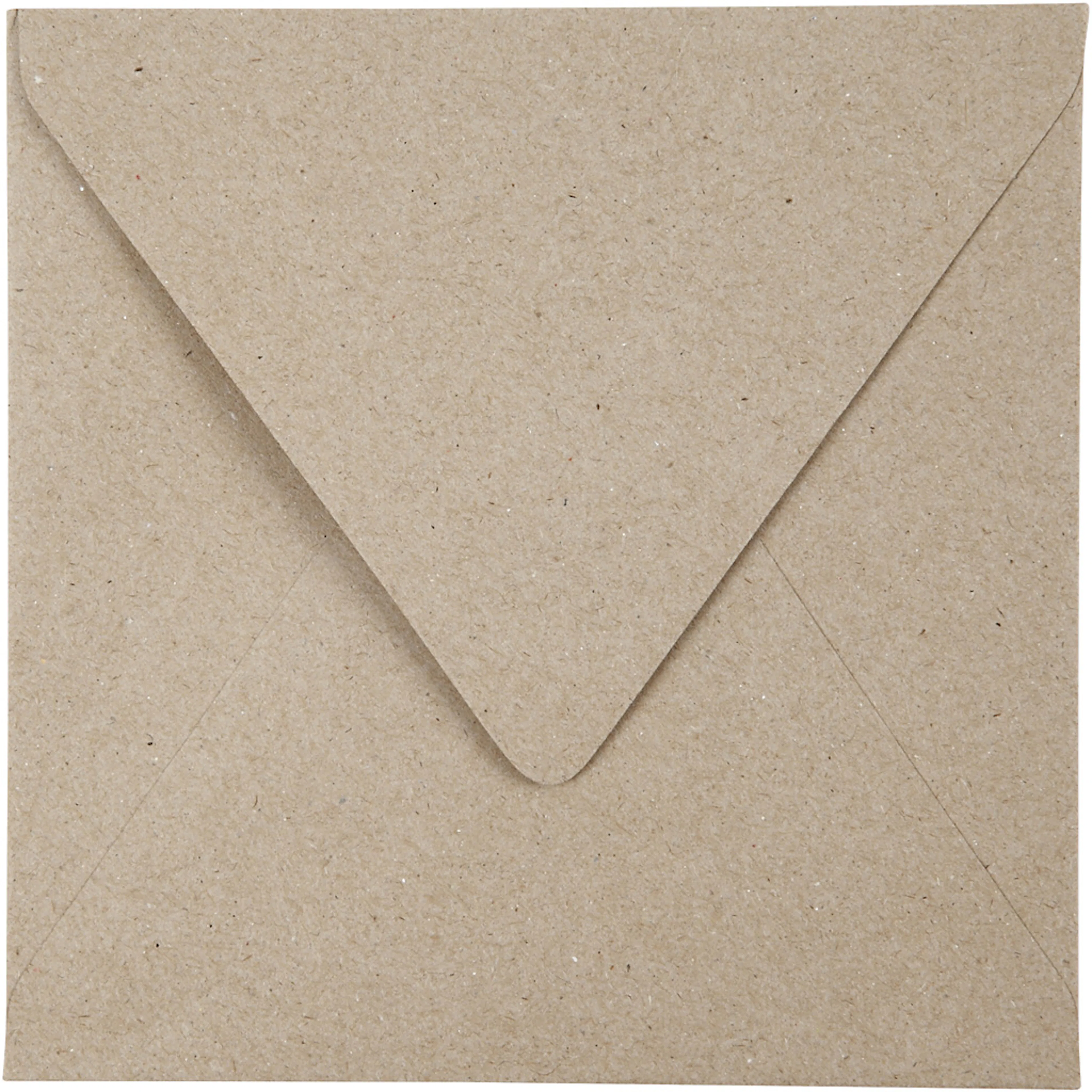 Kvist kuvert, natur, kuvertstl. 16x16 cm, 120 g, 50 st./ 1 f Diameter: 110 mm