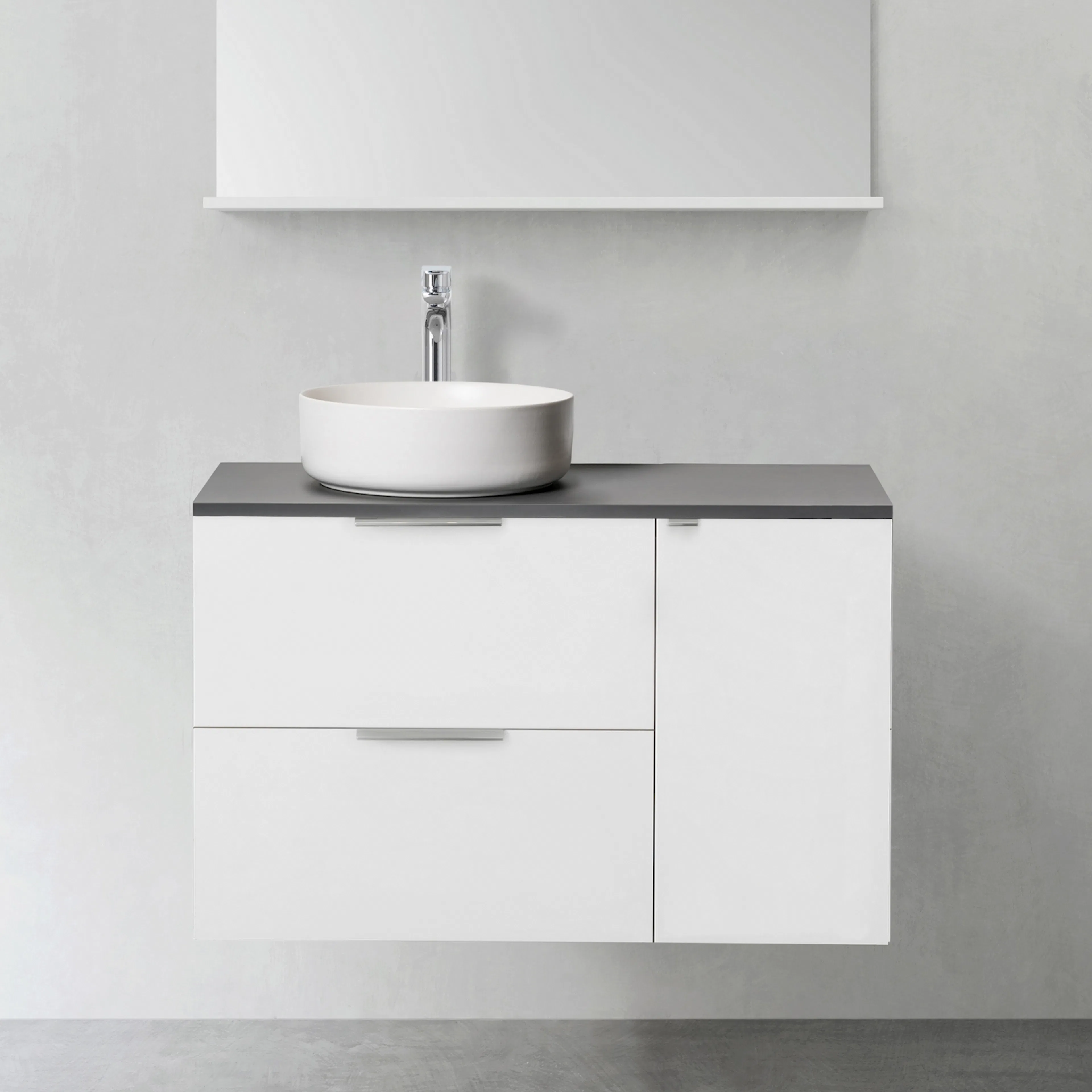 Servantskap Hafa Shape med Sidemodul 300 uten Servant