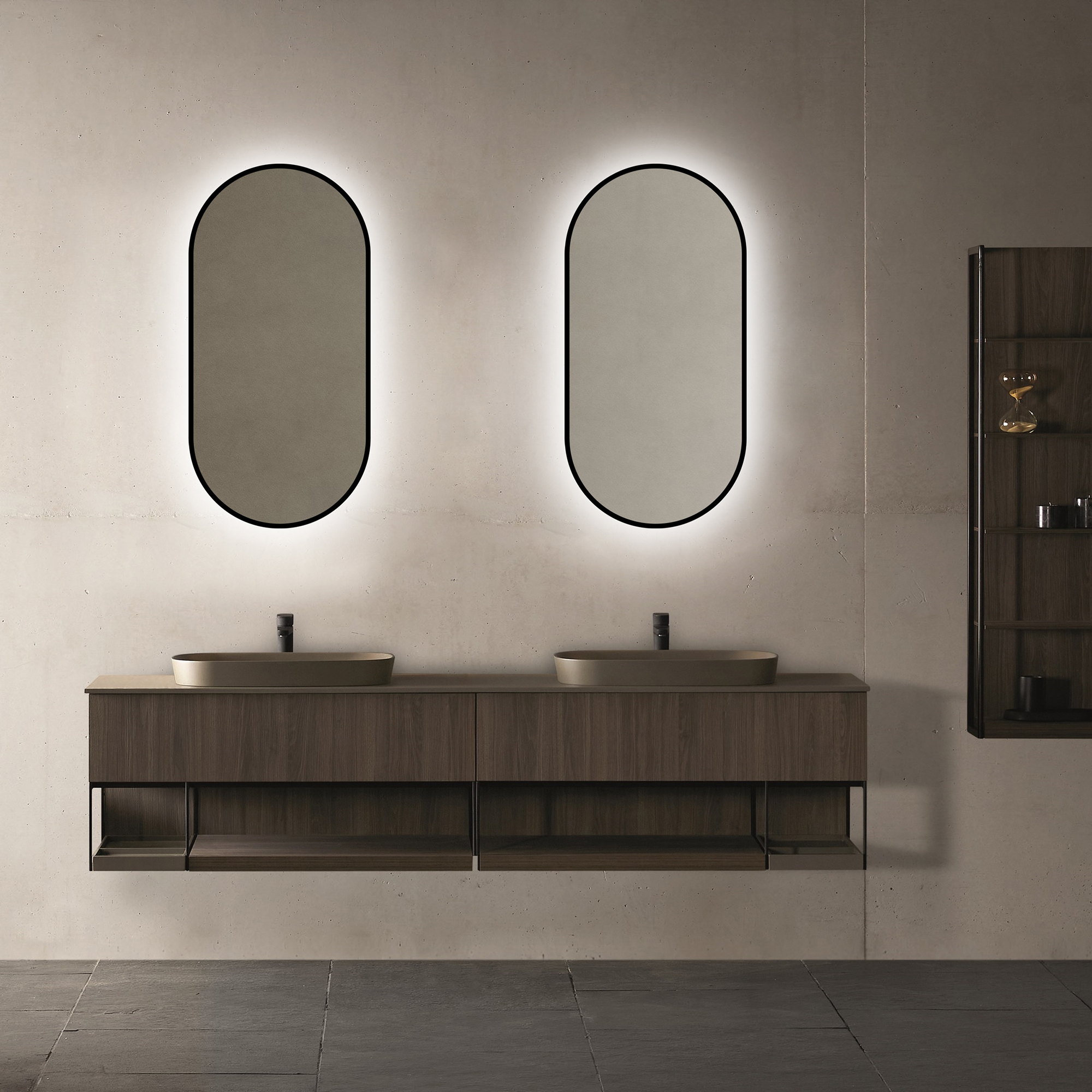 Speil Bathlife Nöja med LED Belysning