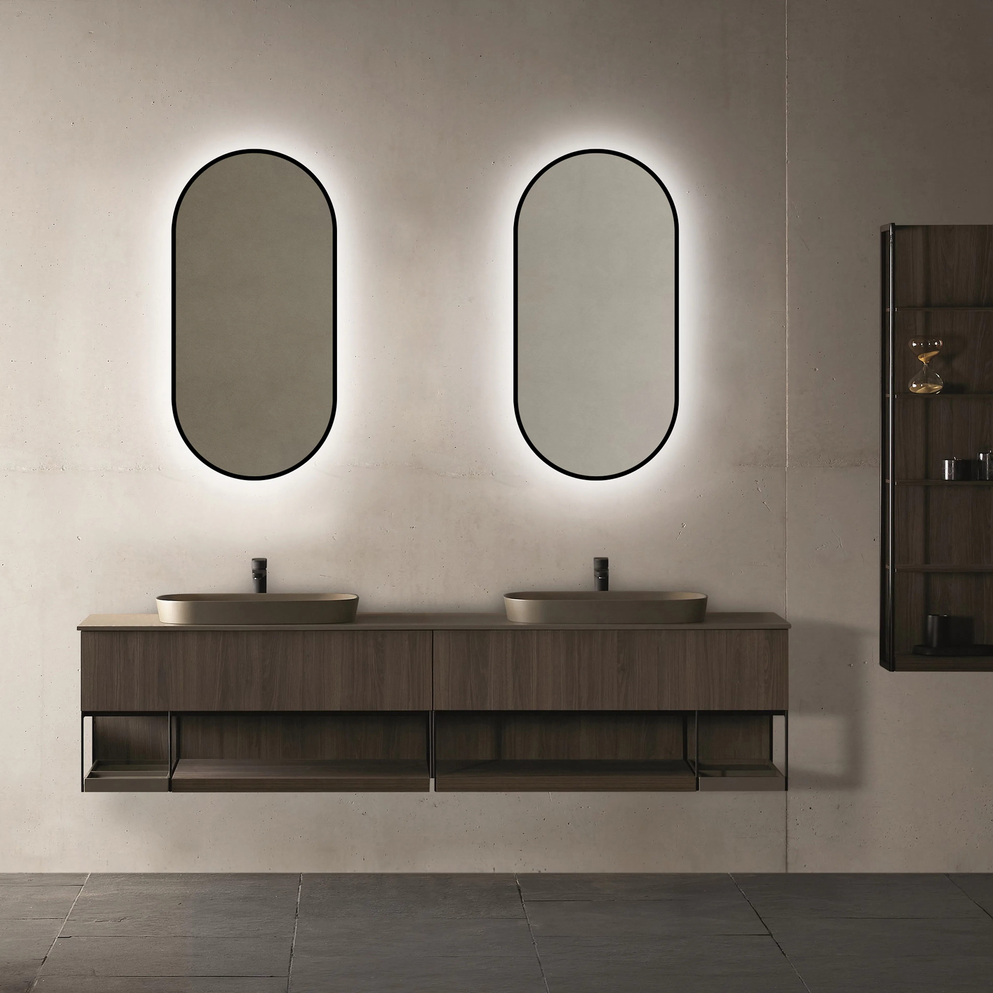 Speil Bathlife Nöja med LED Belysning