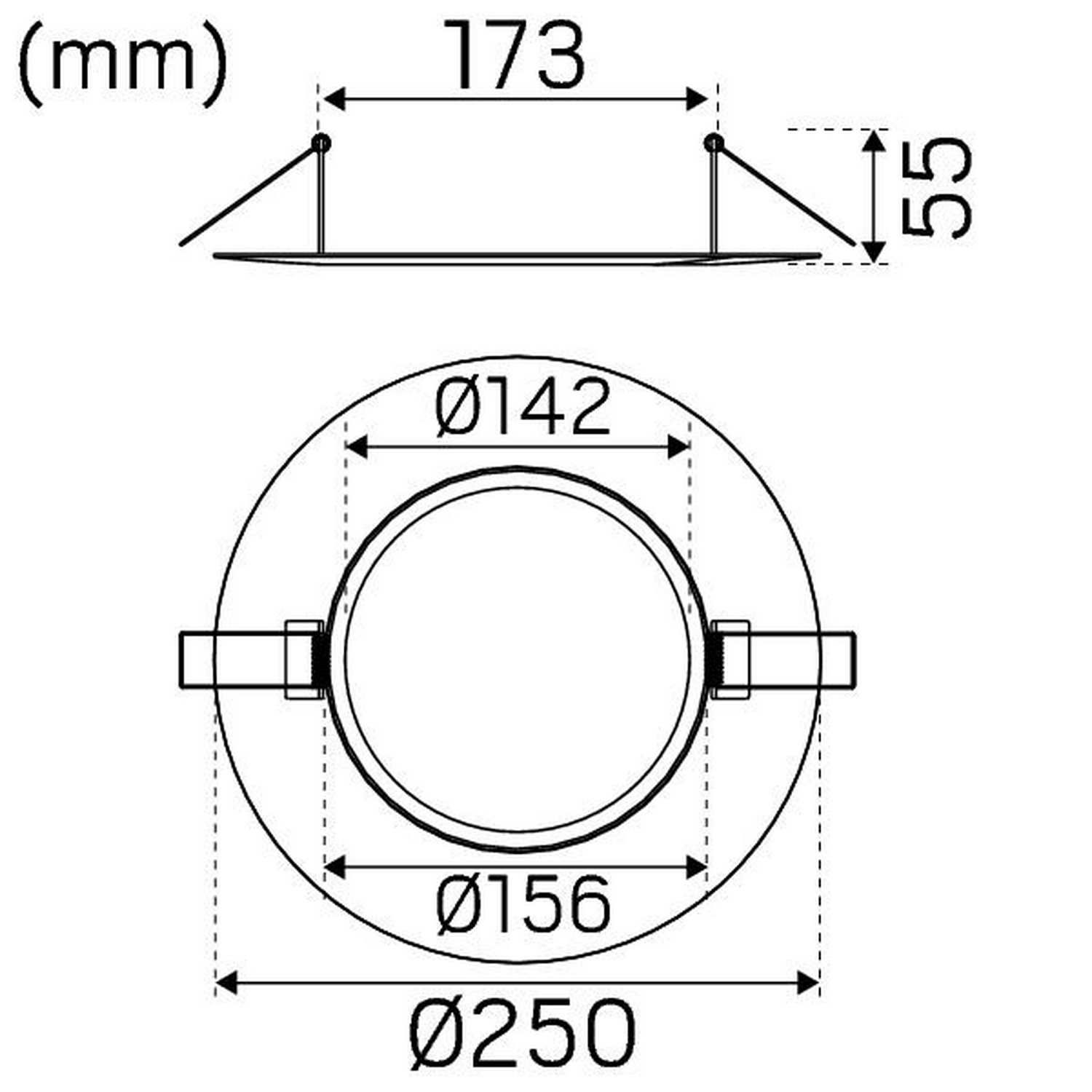 Dekkring Hide-a-lite Hvit
