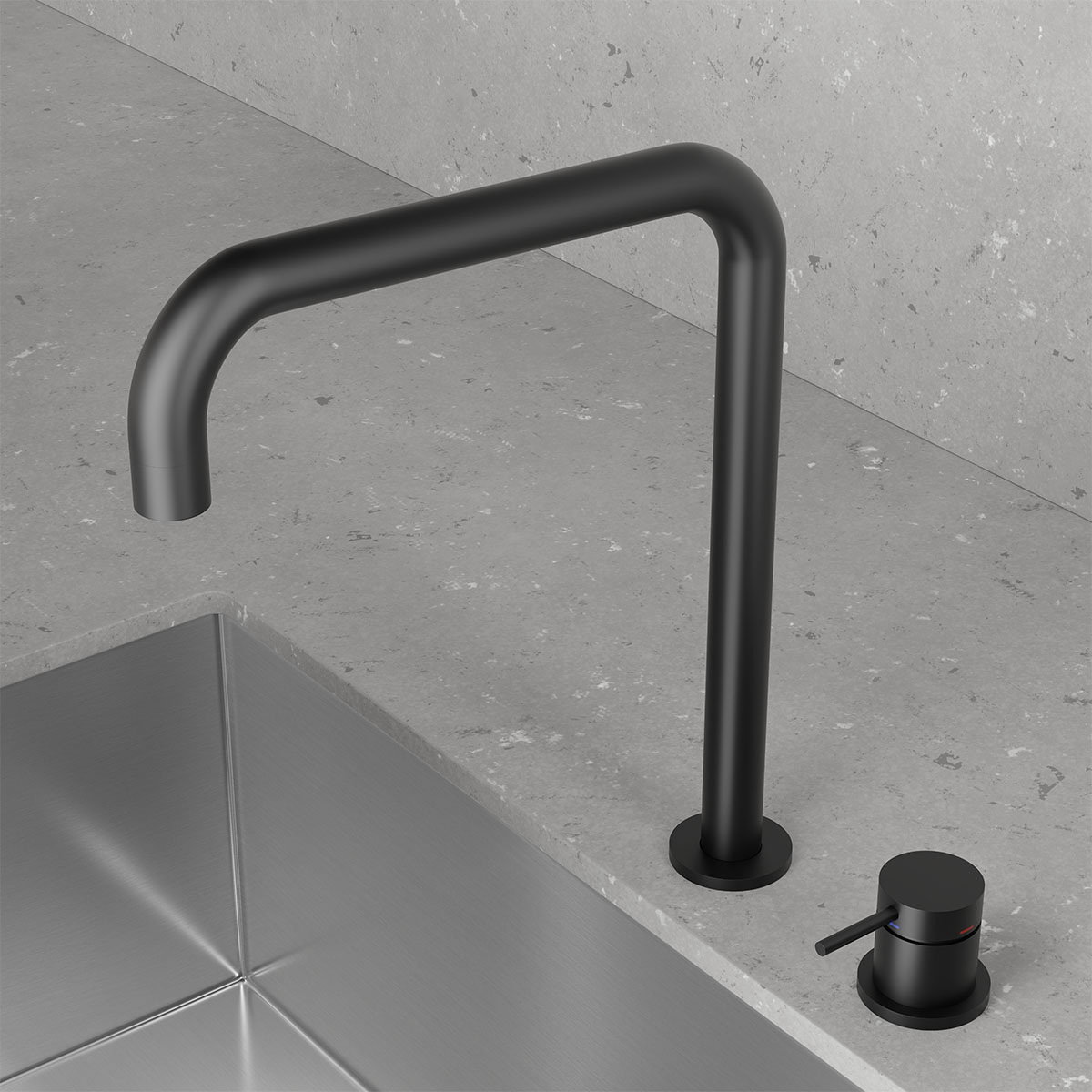 Kjøkkenbatteri Scandtap Harmonized K2 Square
