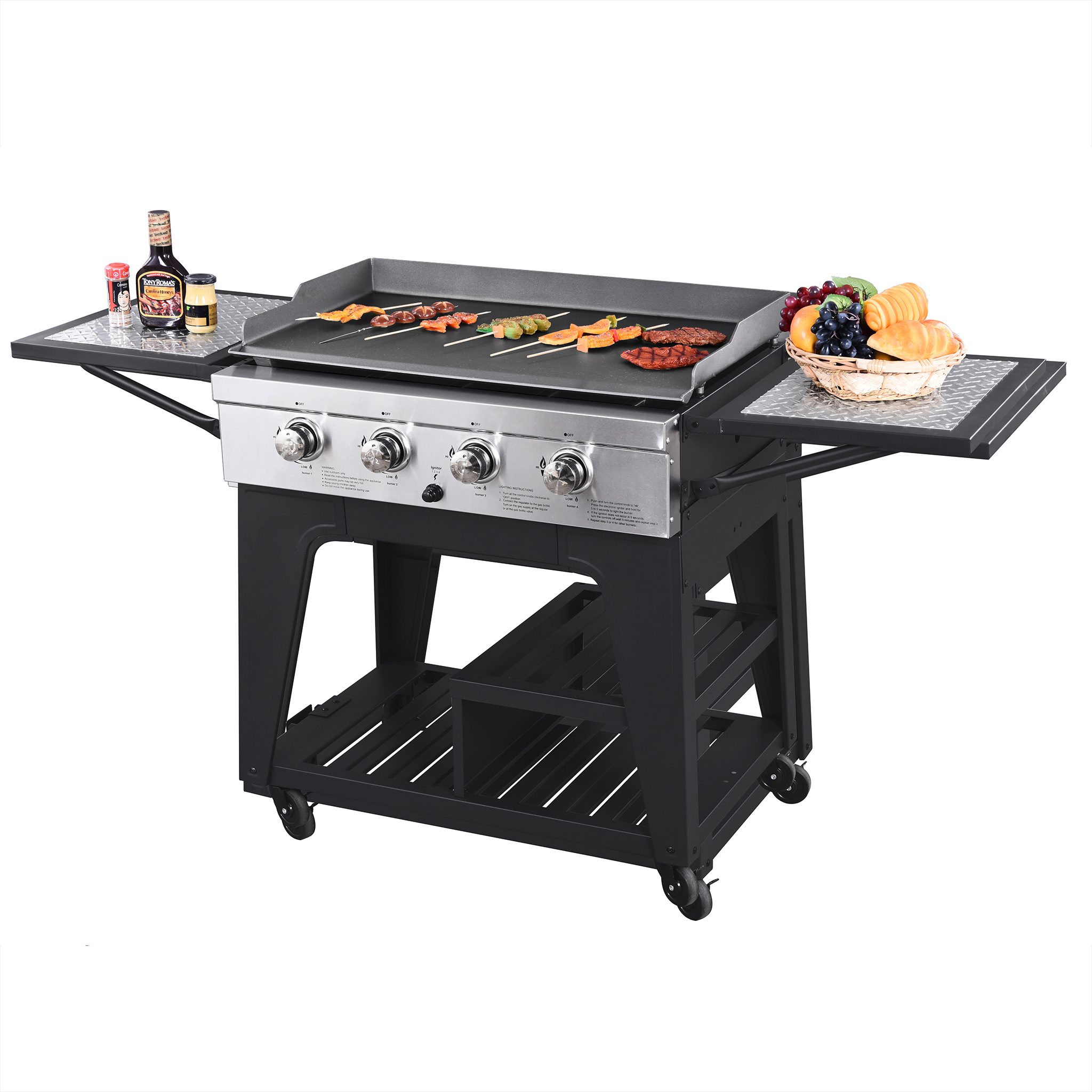 Stekebord Gasol Metalcraft Lockhart