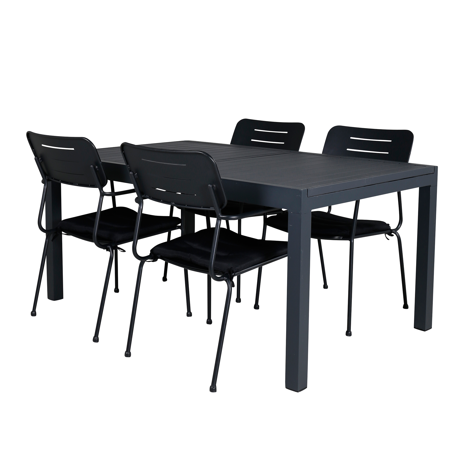 Spisegruppe Venture Home Marbella med 4 Nice Stoler