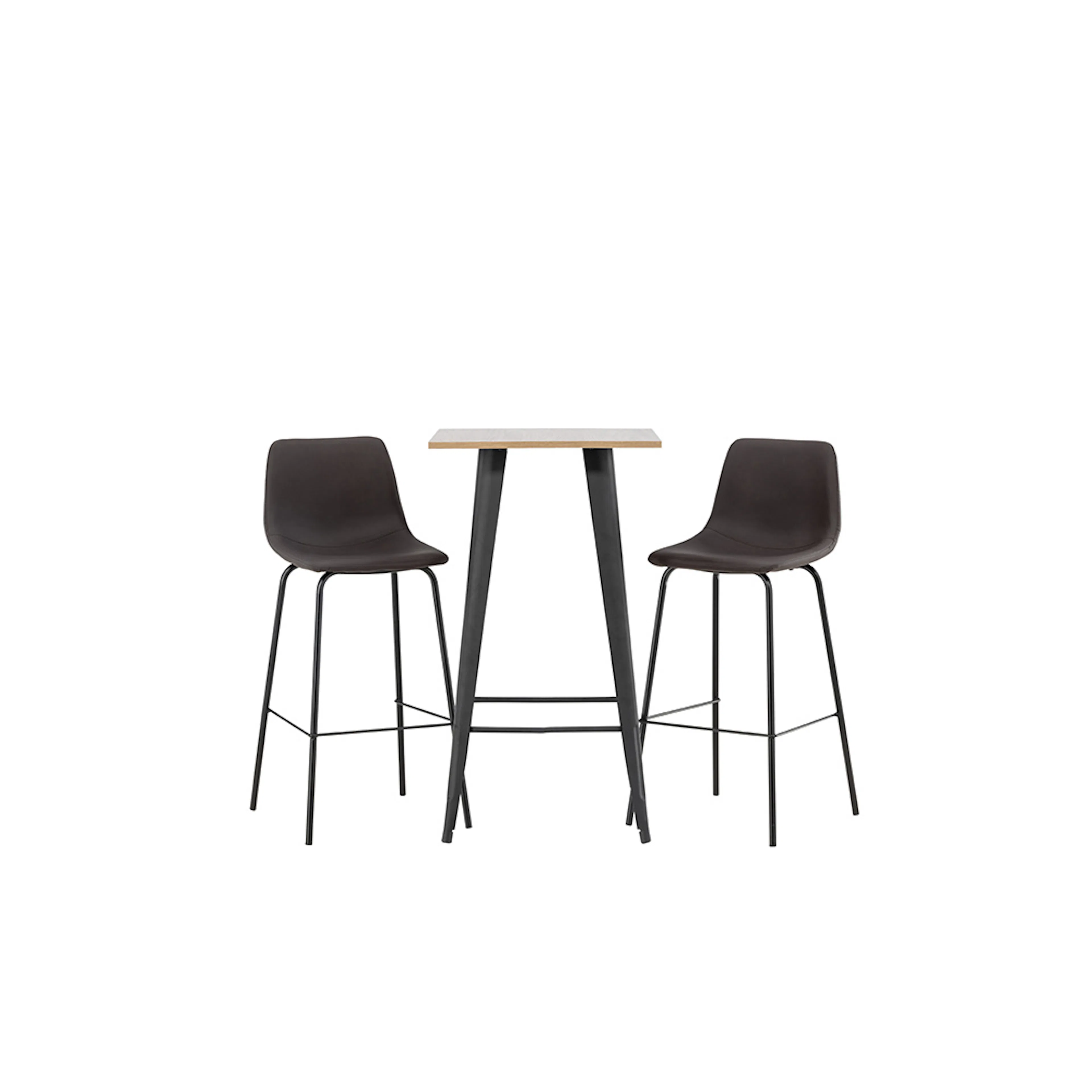 Spisegruppe Venture Home Tempe med 2 stk Alexi Stoler