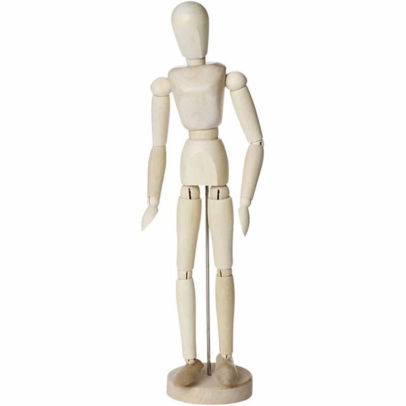 Modelldukke Creativ Company Kvinne 30 cm 1 Stk