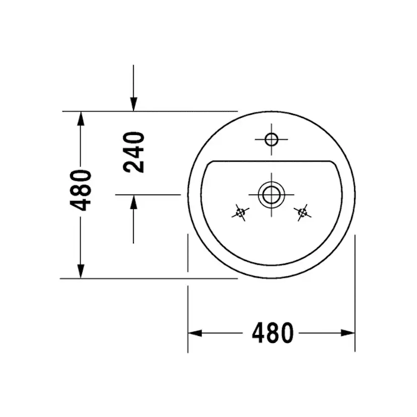 Servant Duravit Starck 1 044648