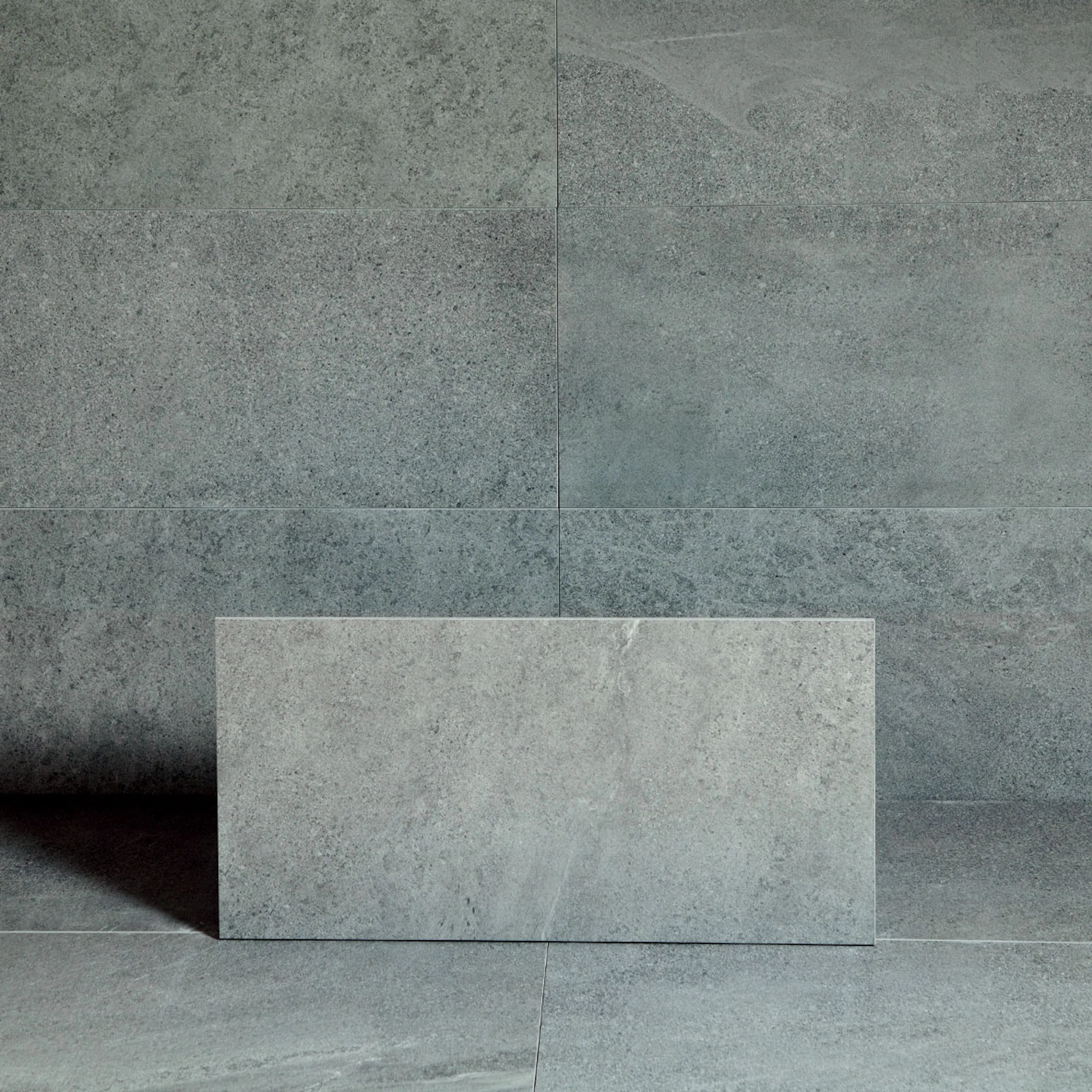 Klinker Coem Ceramiche Brit Stone Mørk Grå Grå 30x60 cm Matt