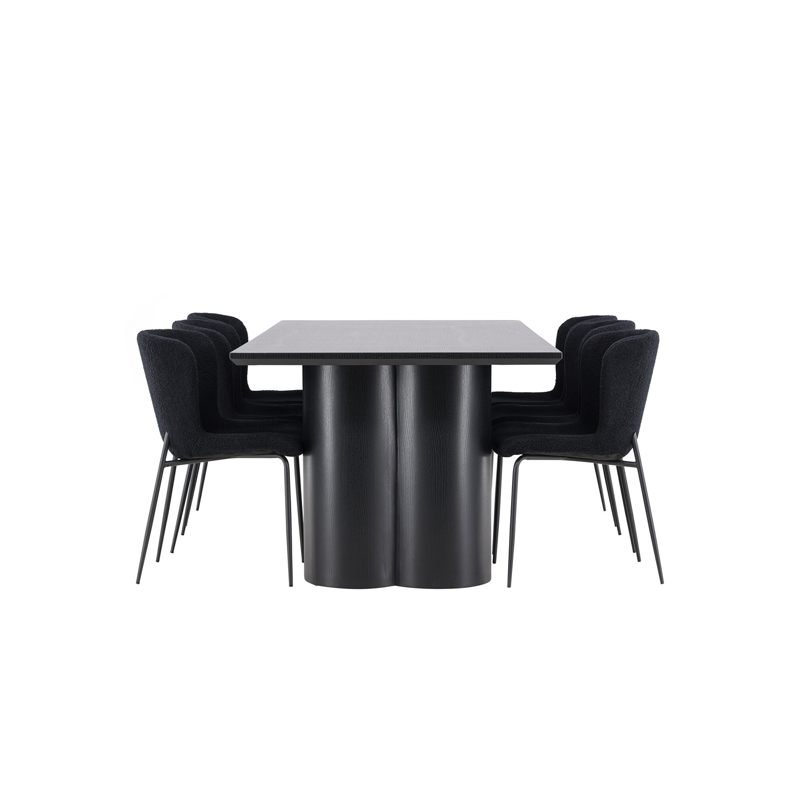 Spisegruppe Venture Home Olivia 210 med 6 stk Modesto Stoler