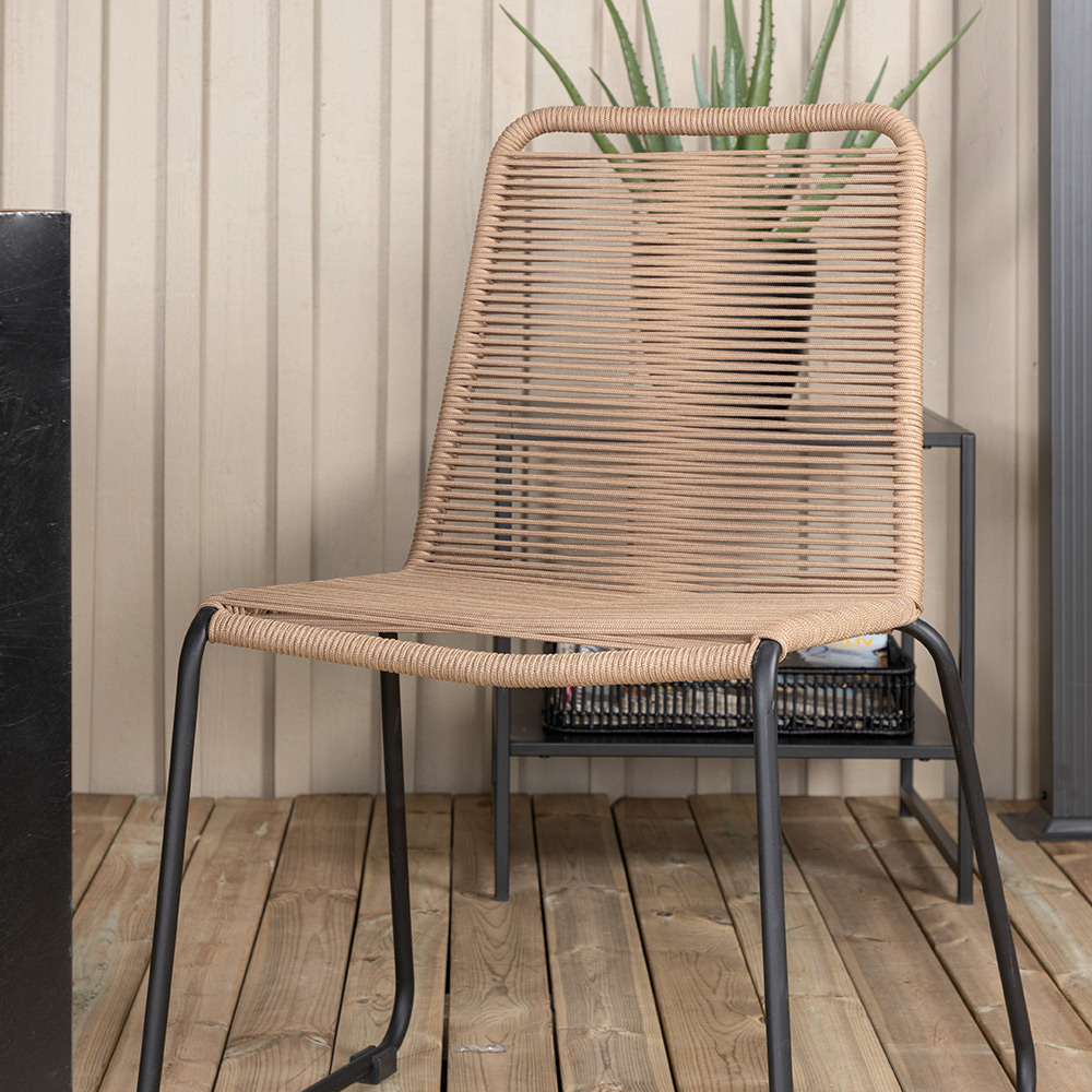 Spisegruppe Venture Home Bois med 6 Levi Stoler