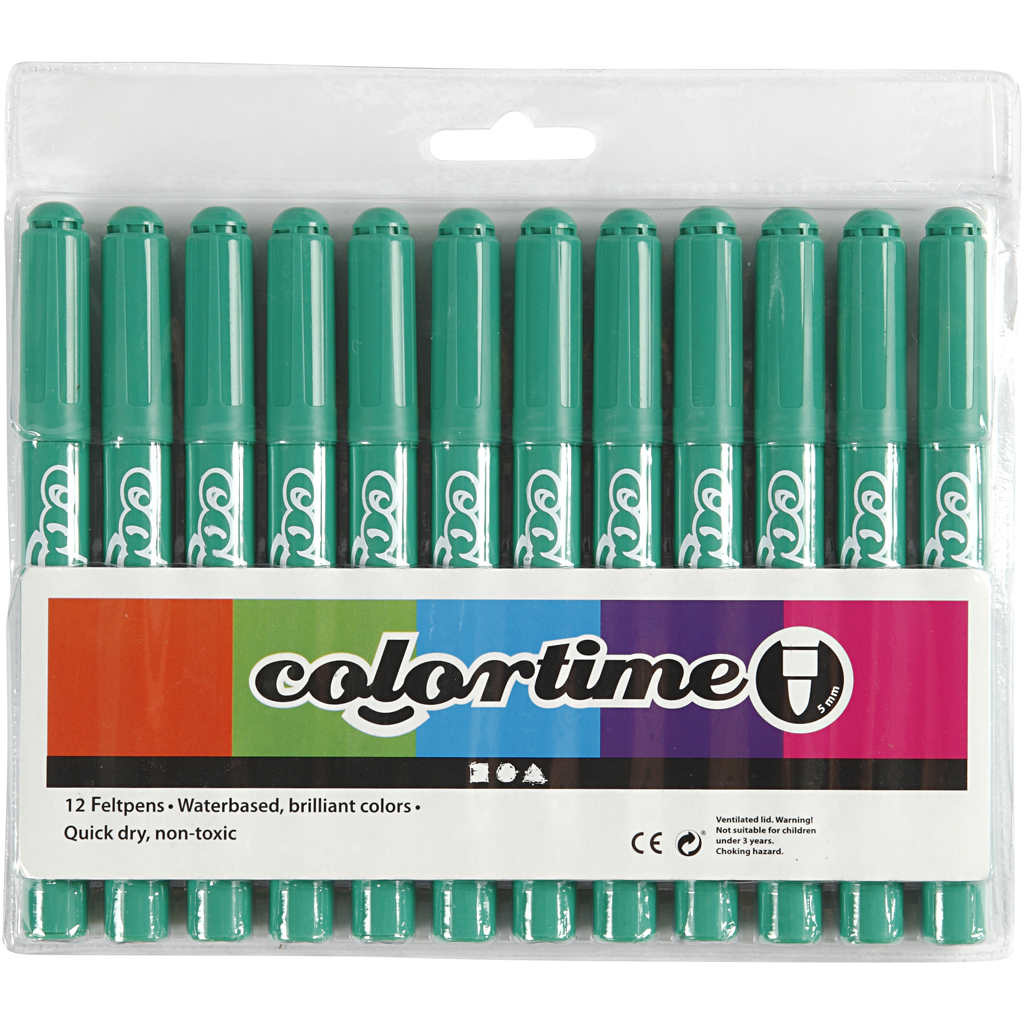 Tusjpenner Creativ Company Colortime Strek 5 mm 1 Pk