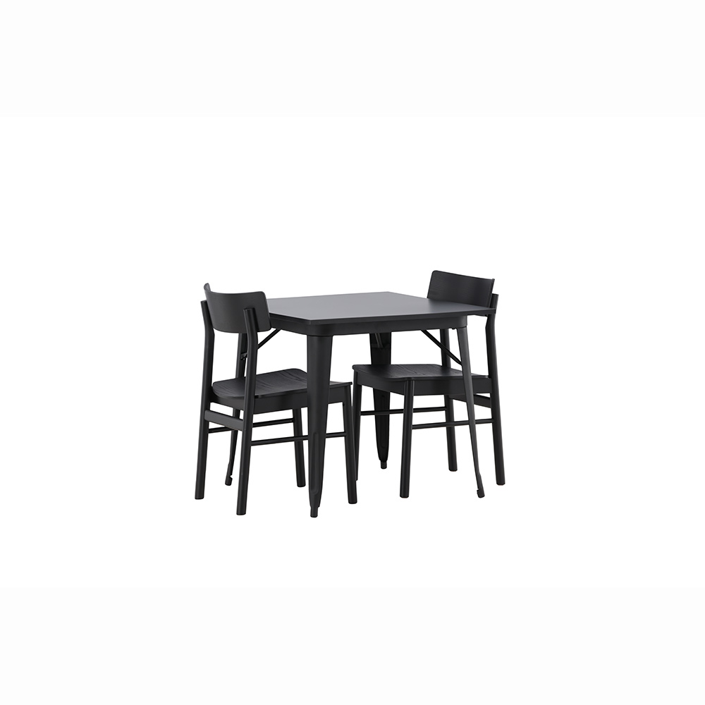 Spisegruppe Venture Home Tempe med 2 Montros Stoler