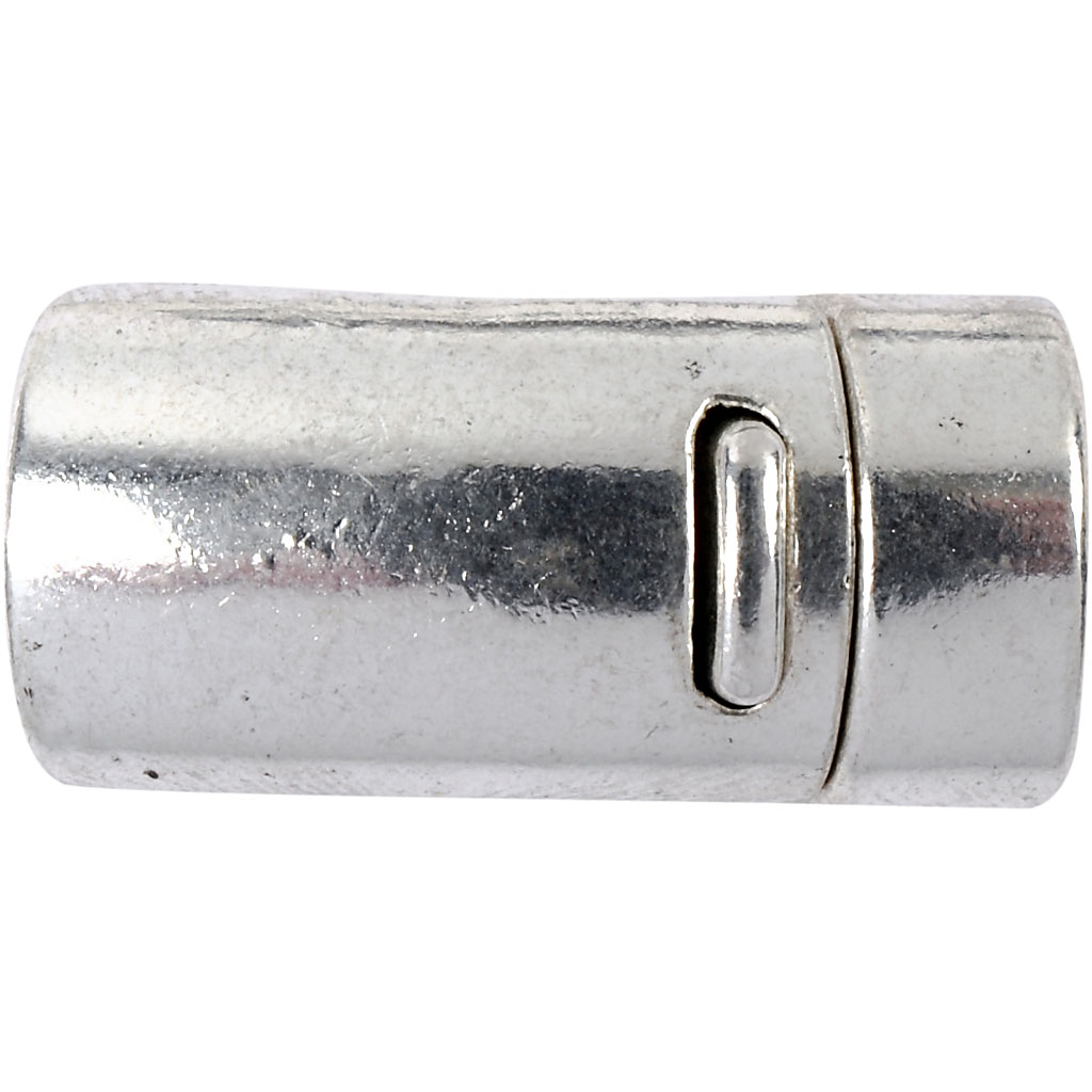 Magnetlås Creativ Company D26 mm Hullstr 10 mm Antikksølv 1 stk