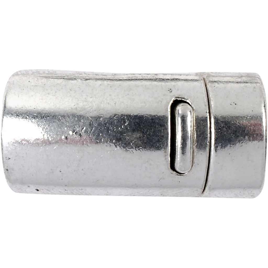 Magnetlås Creativ Company D26 mm Hullstr 10 mm Antikksølv 1 stk