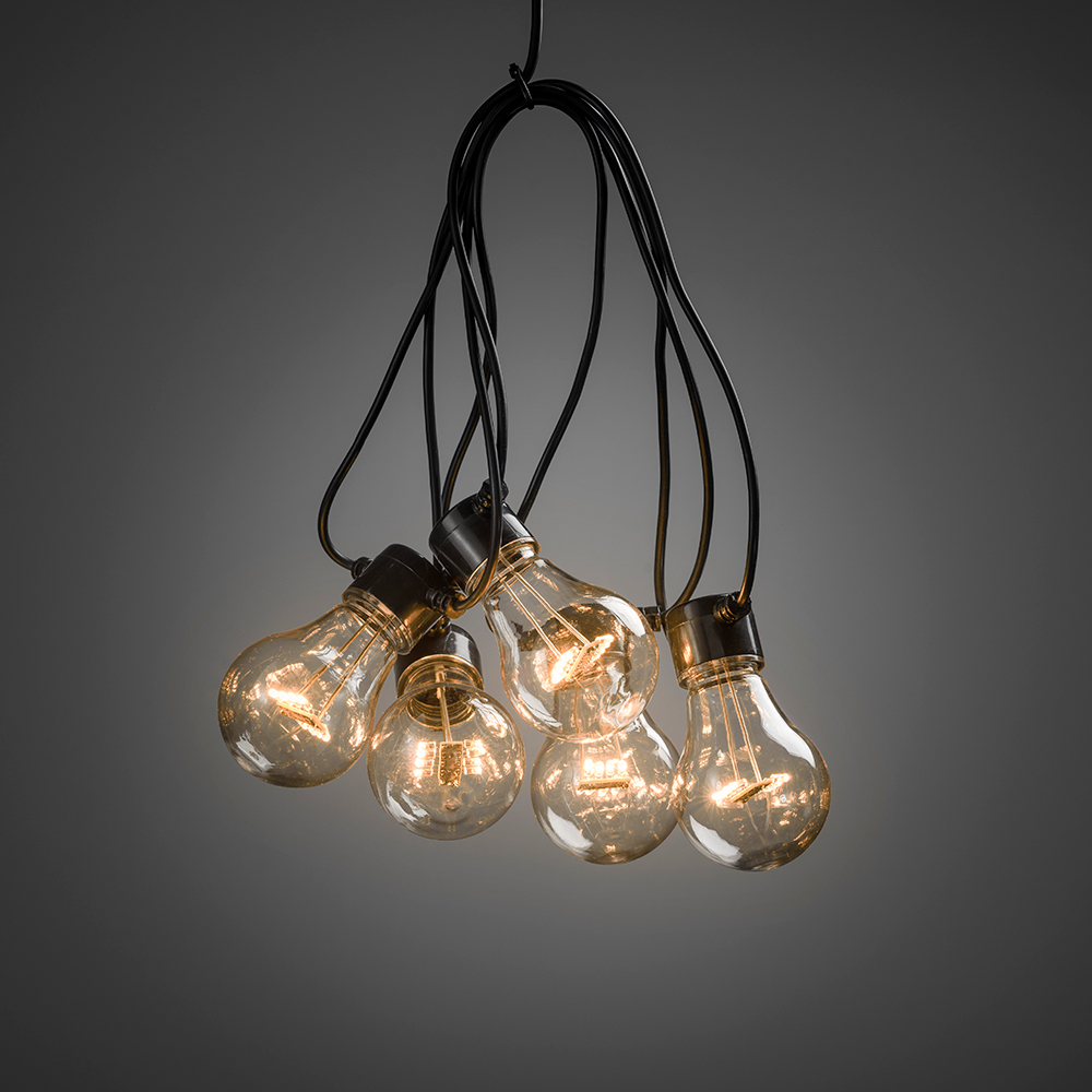 Lyslenke Gnosjö Konstsmide 10 st LED 14,5 m