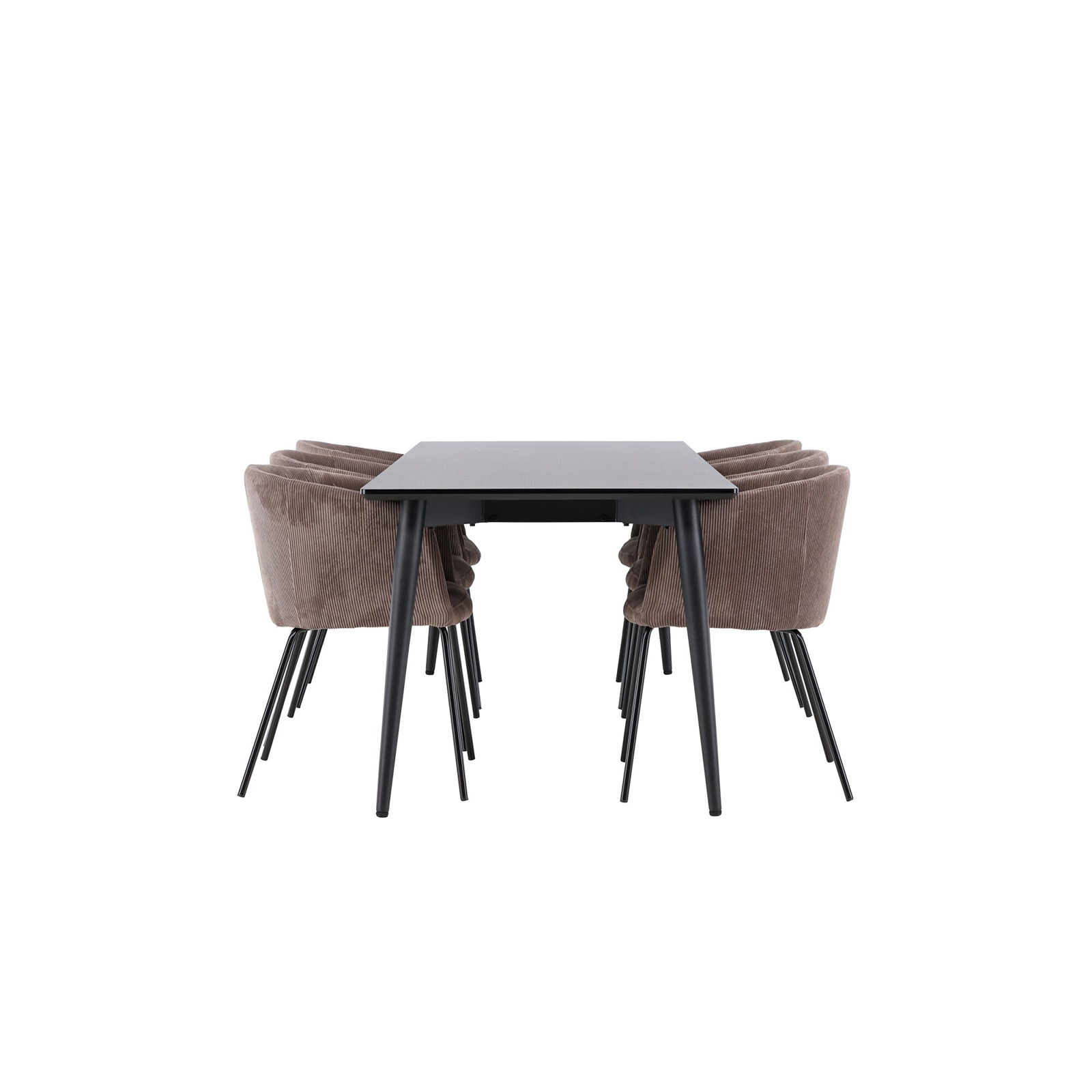 Spisegruppe Venture Home Ellis 230 med 6 stk Berit Stoler