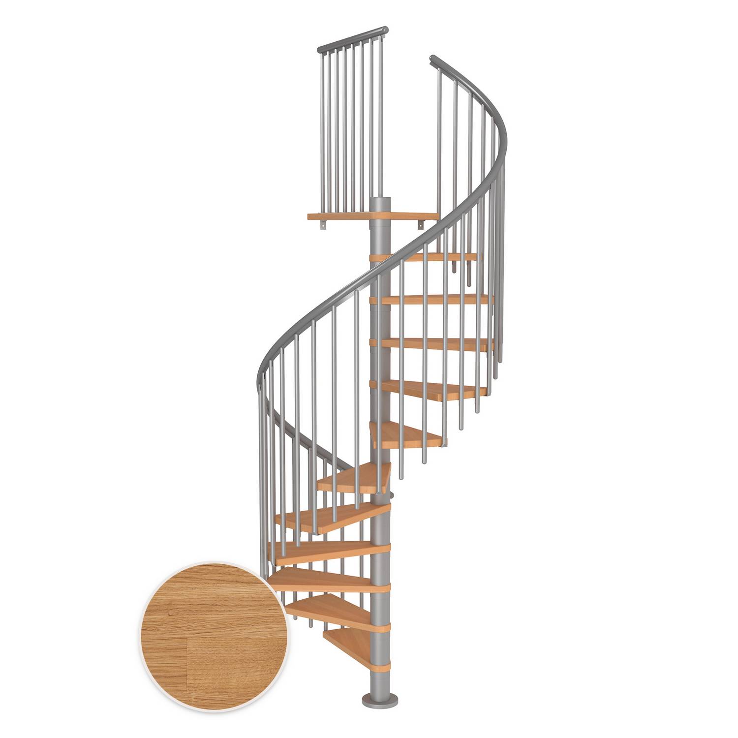 Spiraltrapp Dolle Montréal Eik Oljet Classic 4