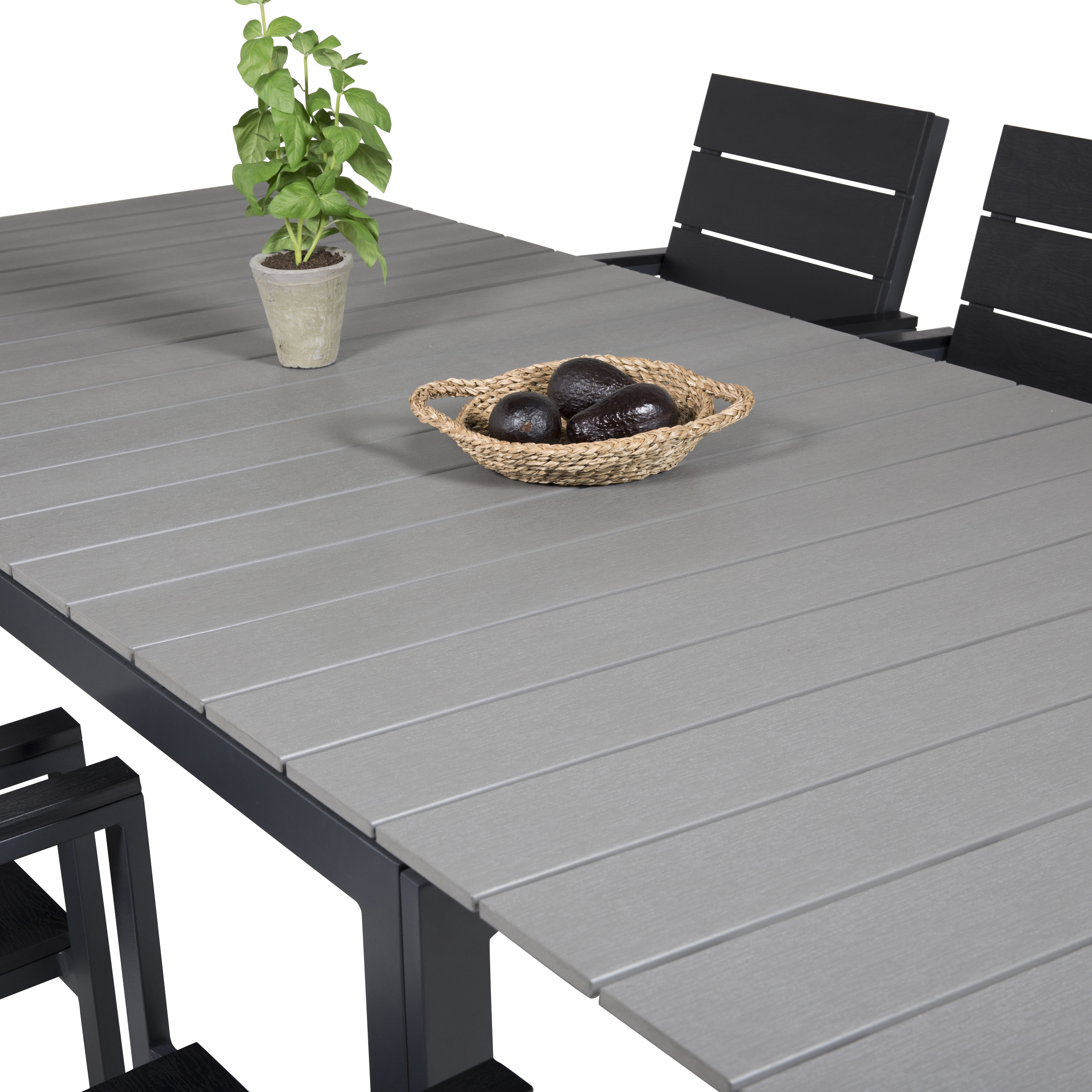Spisegruppe Venture Home Lova 160/240 med 6 Lova Stoler
