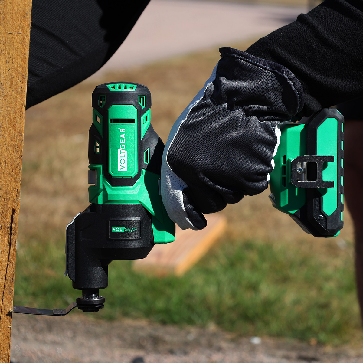 4-I-1 Verktøy Voltgear Plus 20V Med 2Ah Batteri og Lader