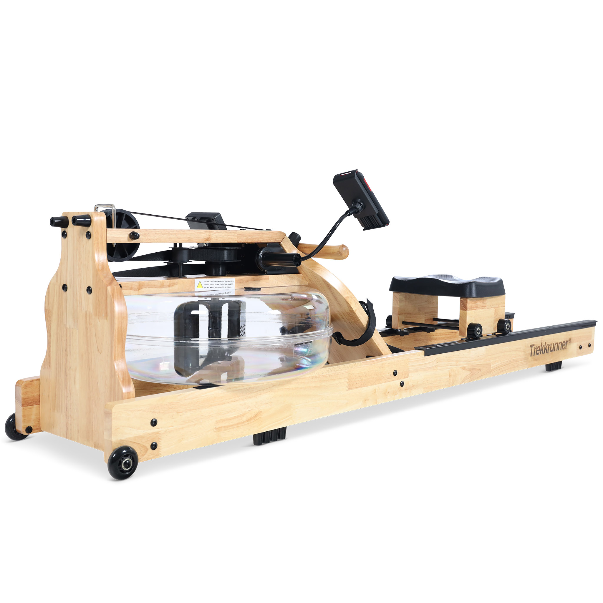Romaskin Trekkrunner med Vannmotstand | Massiv eik | TR020