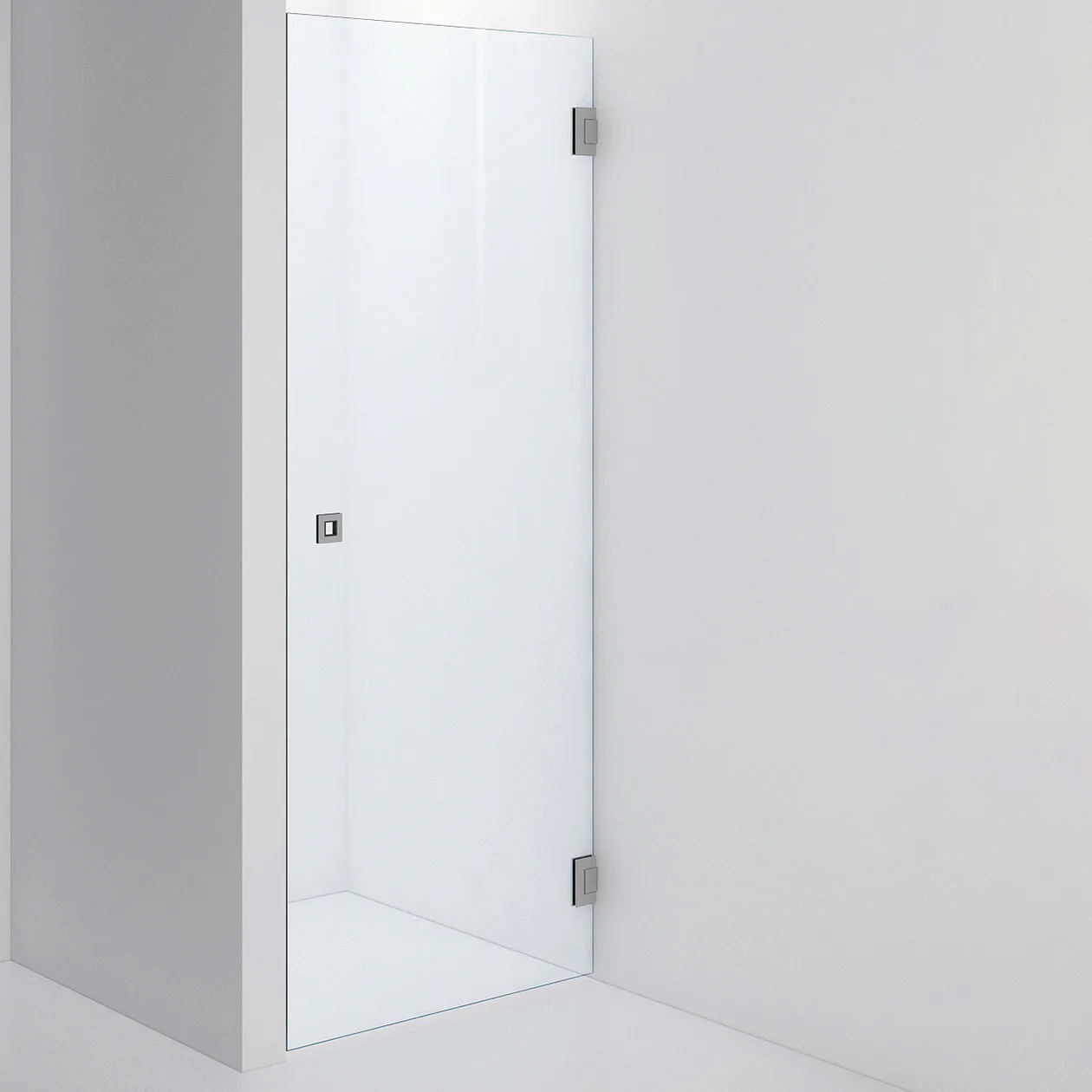 ARC 2 Original,Clear, Brushed Stainless,800 mm (A),Höjd 2000 800 mm, Borstad Rostfri