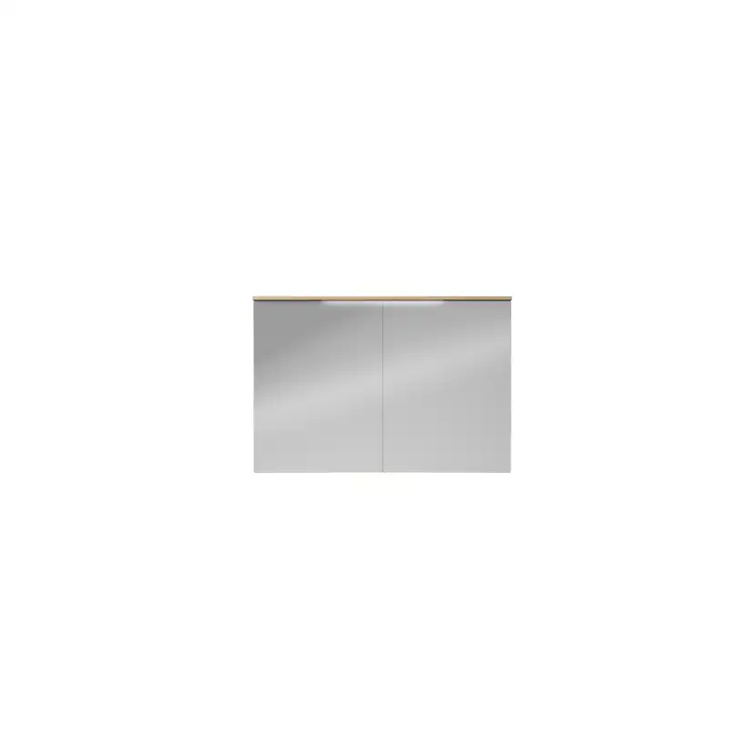 Speilskap FOSSBAD B120 D12 med Lystopp 60 + 60