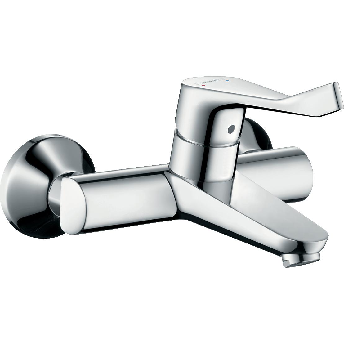 Tv&auml;ttst&auml;llsblandare Hansgrohe Focus f&ouml;r V&auml;ggmontage