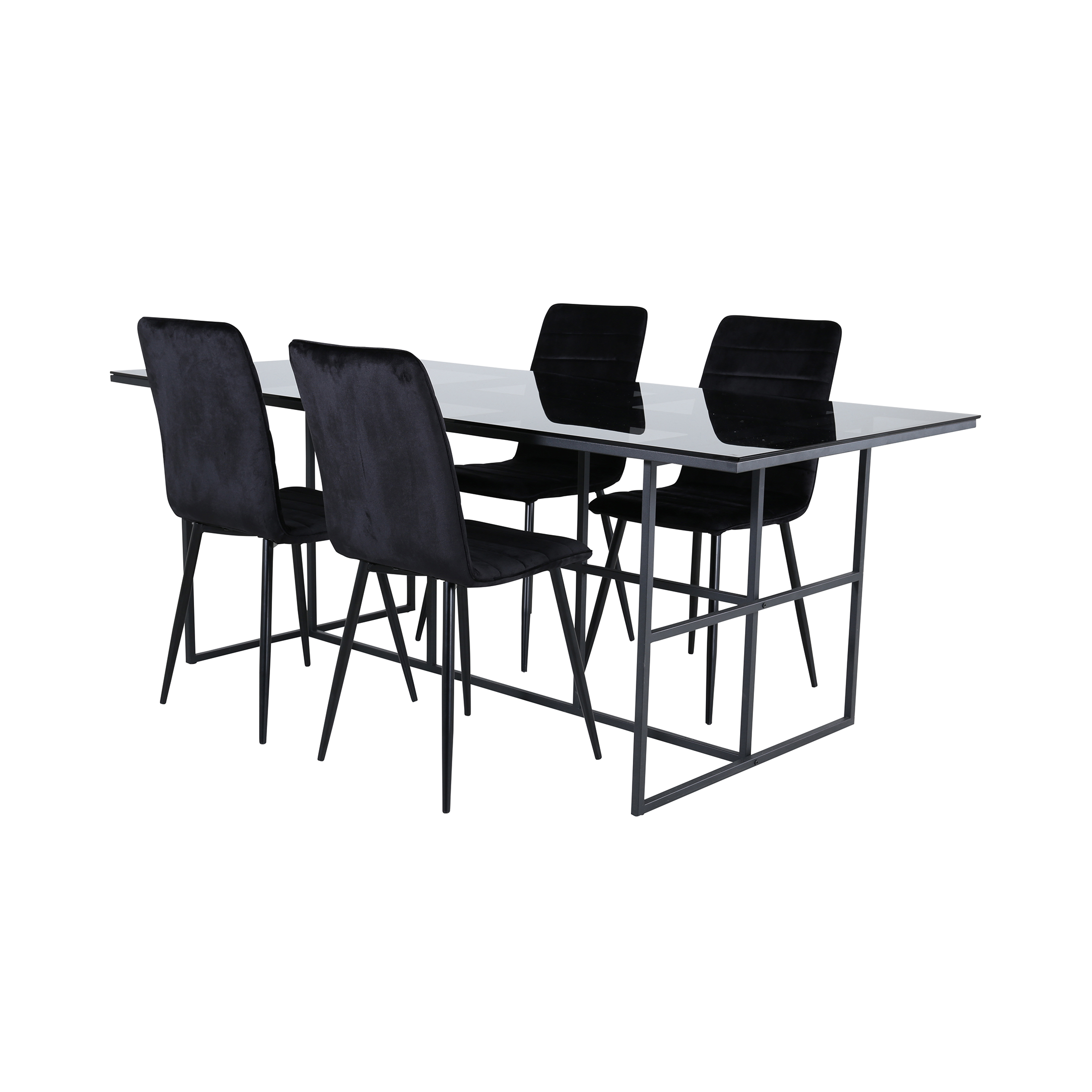 Spisegruppe Venture Home Lund Spisebord og Walerina Spisestol