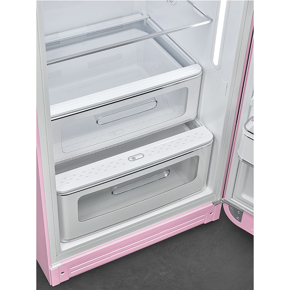 Kjøleskap med fryserom Smeg FAB28RPK6 Rosa 50's Style