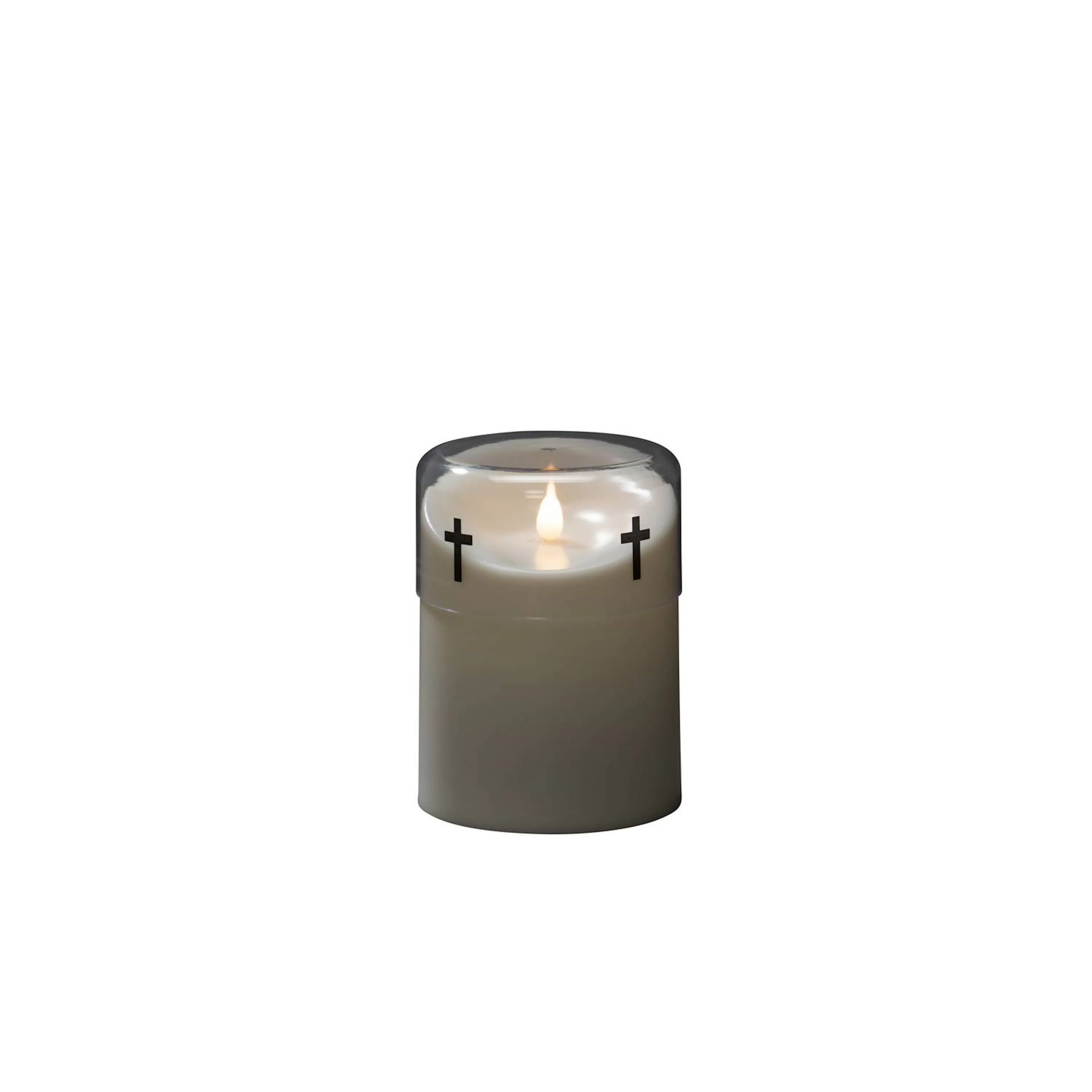 Gravlys Gnosjö Konstsmide B/O 106X148 cm LED Kors 1868-170